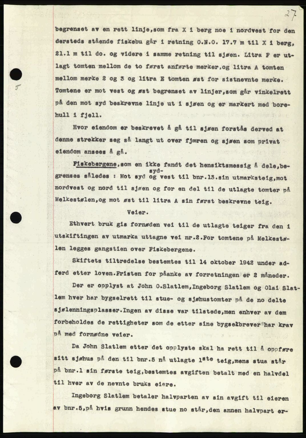 Nordmøre sorenskriveri, AV/SAT-A-4132/1/2/2Ca: Mortgage book no. A95, 1943-1943, Diary no: : 672/1943