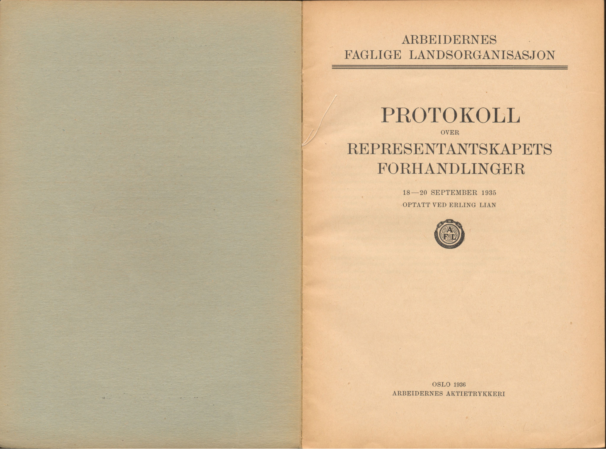 Landsorganisasjonen i Norge, AAB/ARK-1579, 1911-1953, p. 154