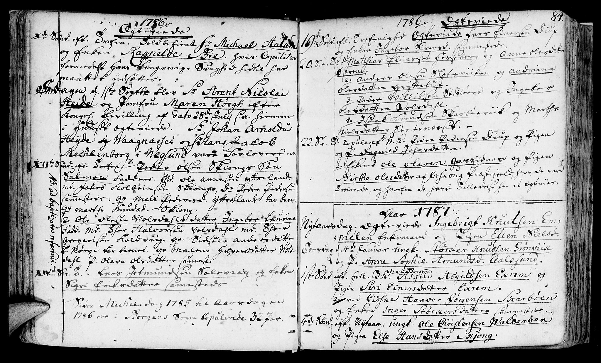 Ministerialprotokoller, klokkerbøker og fødselsregistre - Møre og Romsdal, SAT/A-1454/528/L0392: Parish register (official) no. 528A03, 1762-1800, p. 84