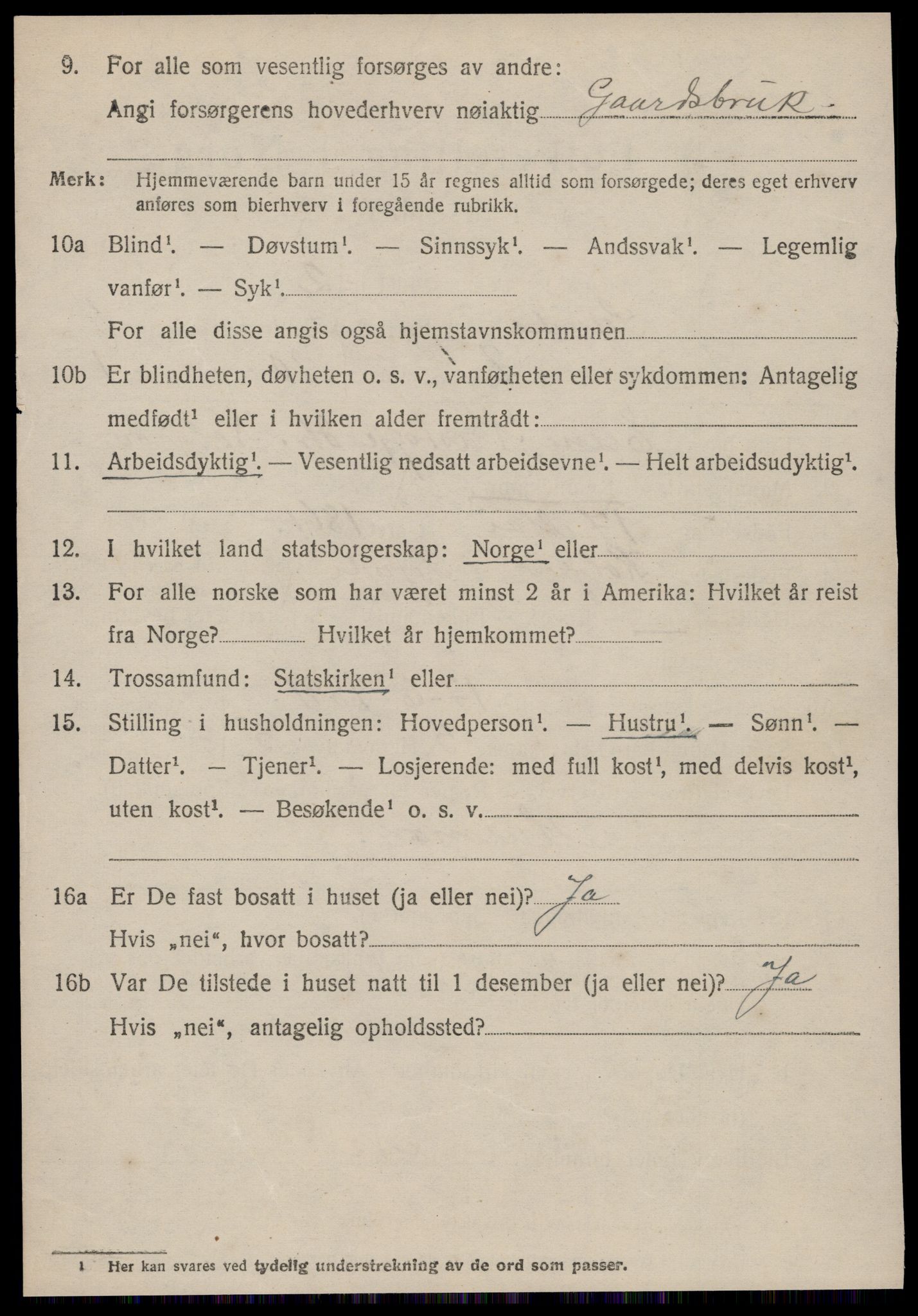 SAT, 1920 census for Syvde, 1920, p. 1855