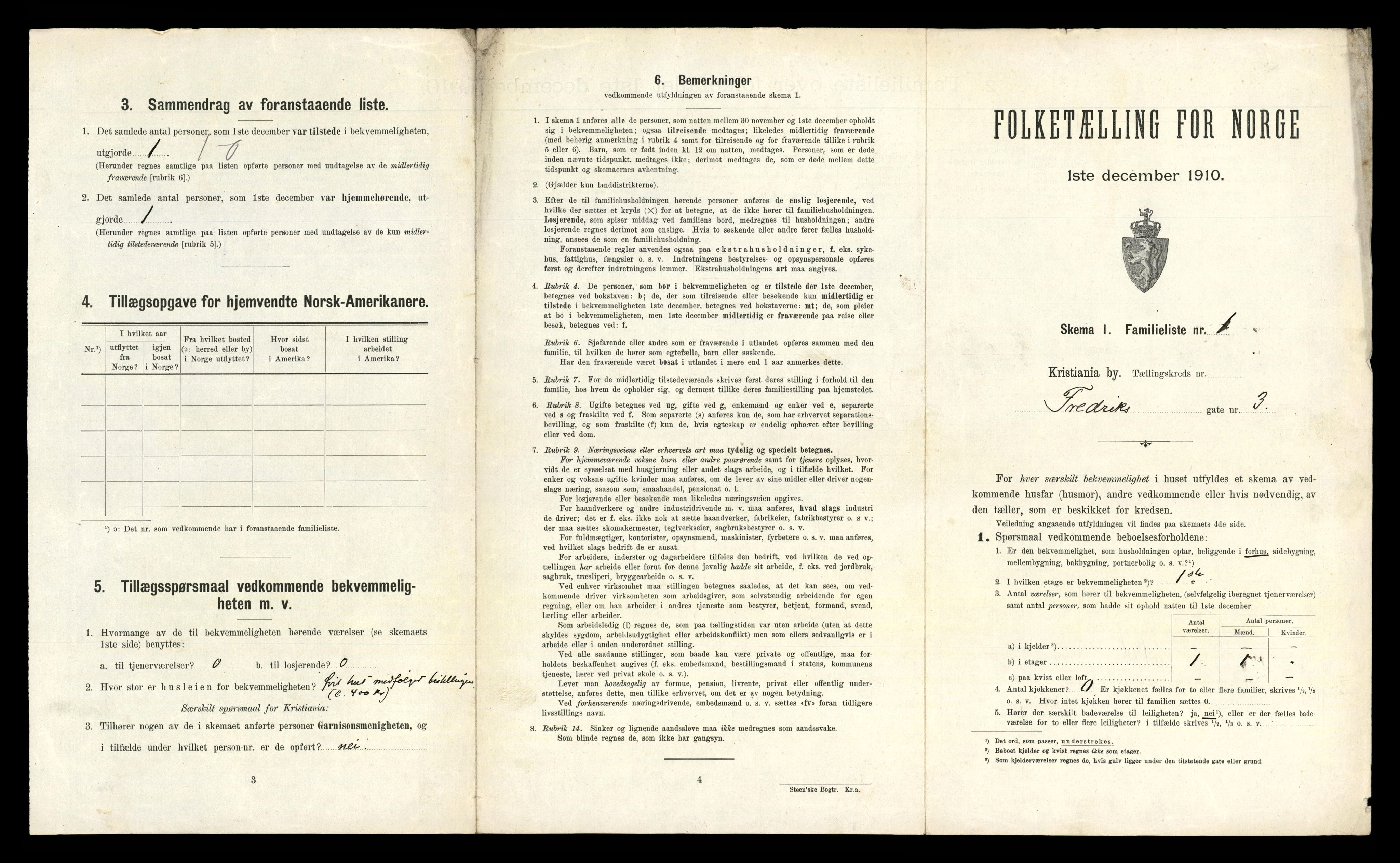 RA, 1910 census for Kristiania, 1910, p. 26003