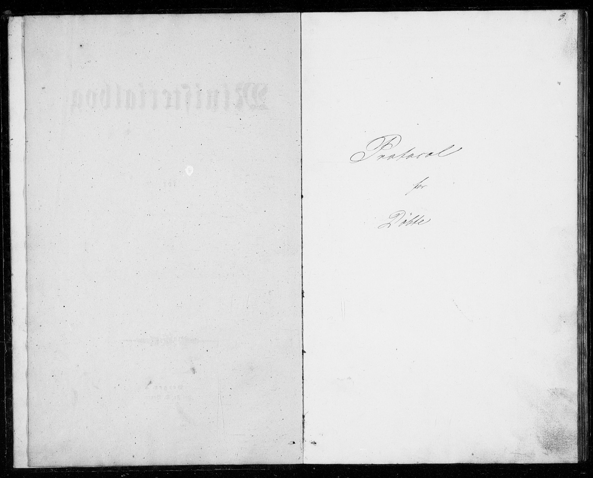 Ministerialprotokoller, klokkerbøker og fødselsregistre - Møre og Romsdal, SAT/A-1454/518/L0234: Parish register (copy) no. 518C01, 1854-1884, p. 3