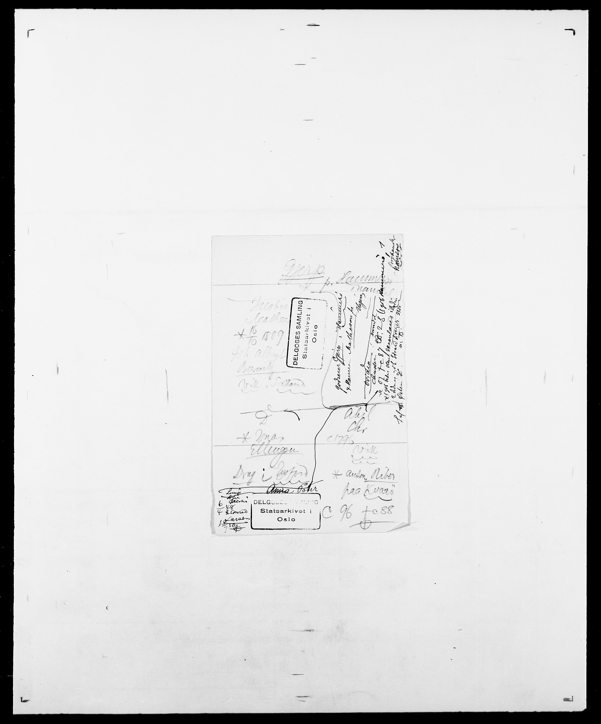 Delgobe, Charles Antoine - samling, AV/SAO-PAO-0038/D/Da/L0014: Giebdhausen - Grip, p. 149