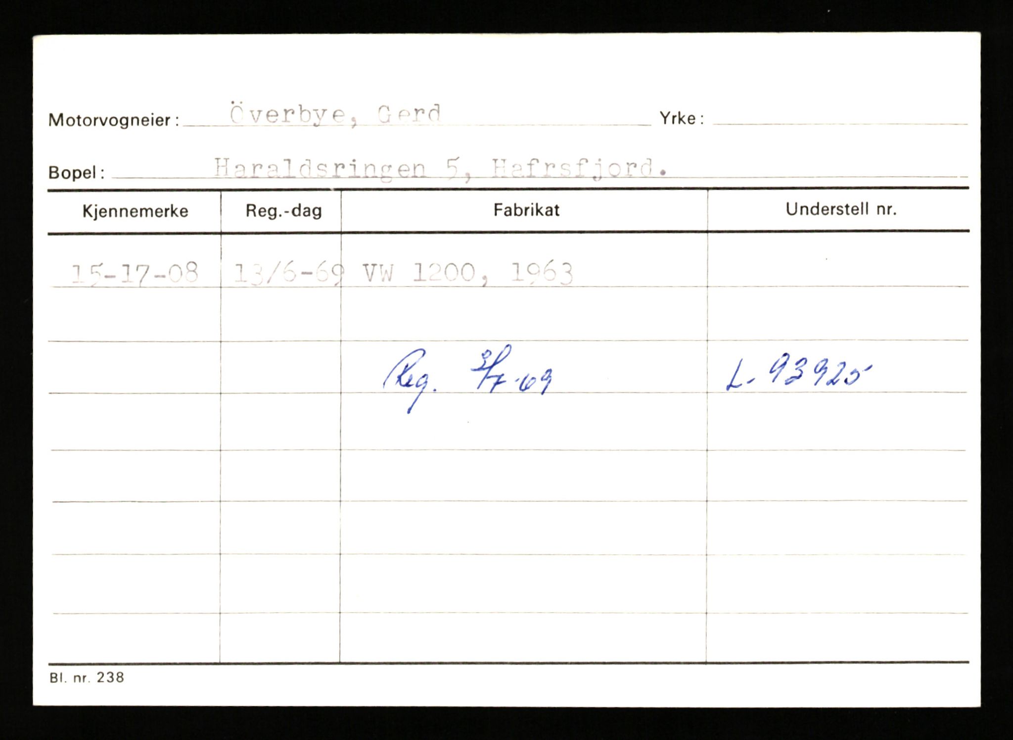 Stavanger trafikkstasjon, AV/SAST-A-101942/0/G/L0010: Registreringsnummer: 130000 - 239953, 1930-1971, p. 729