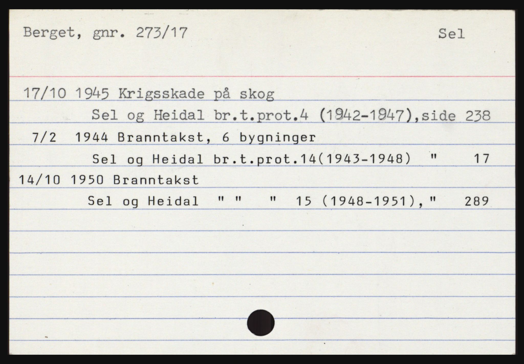 Norges Brannkasse, Sel og Heidal, AV/SAH-NBRANH-034, p. 25