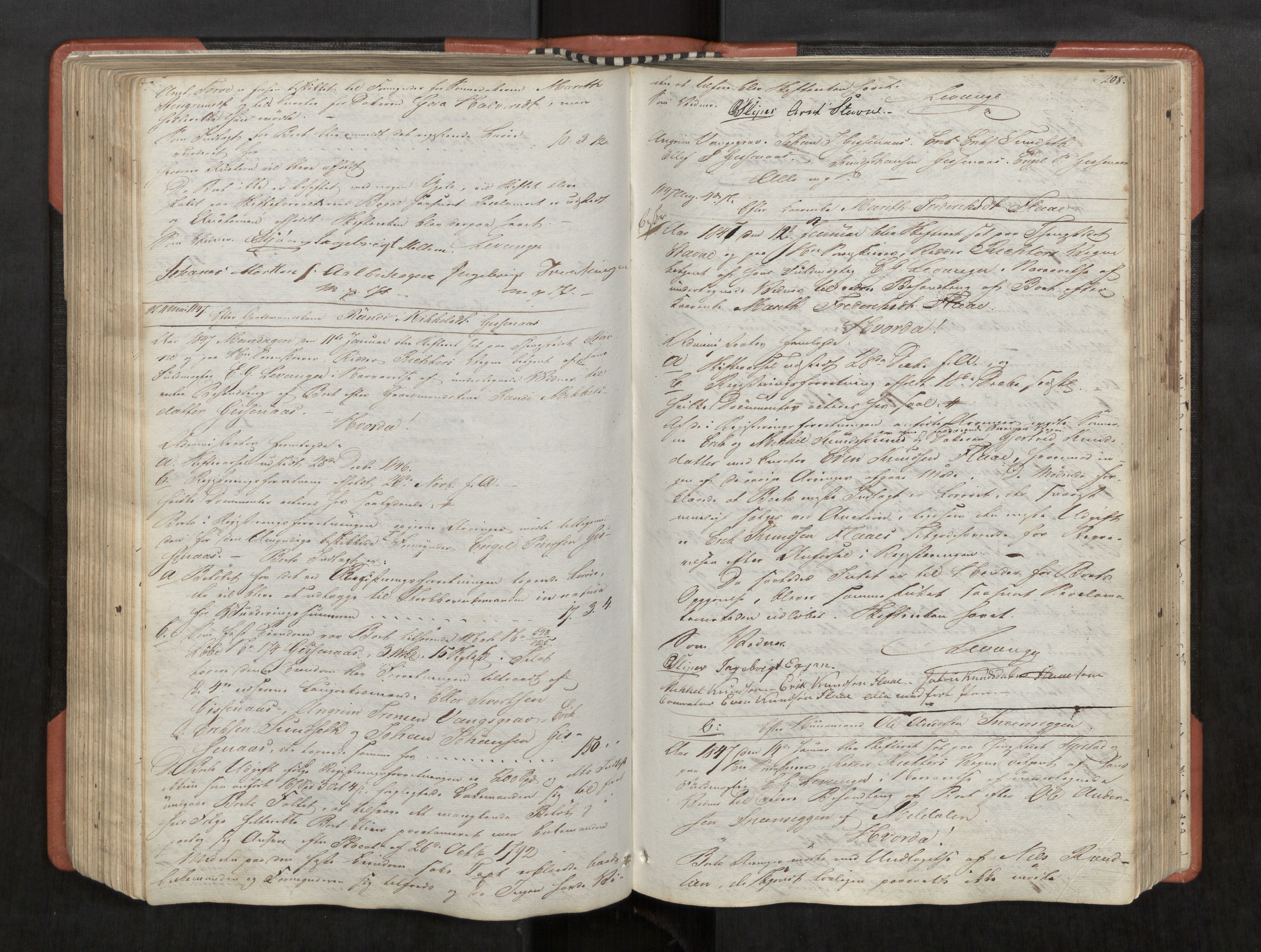Orkdal sorenskriveri, AV/SAT-A-4169/1/3/3B/L0003: Skiftebehandlingsprotokoll, 1839-1859, p. 207b-208a