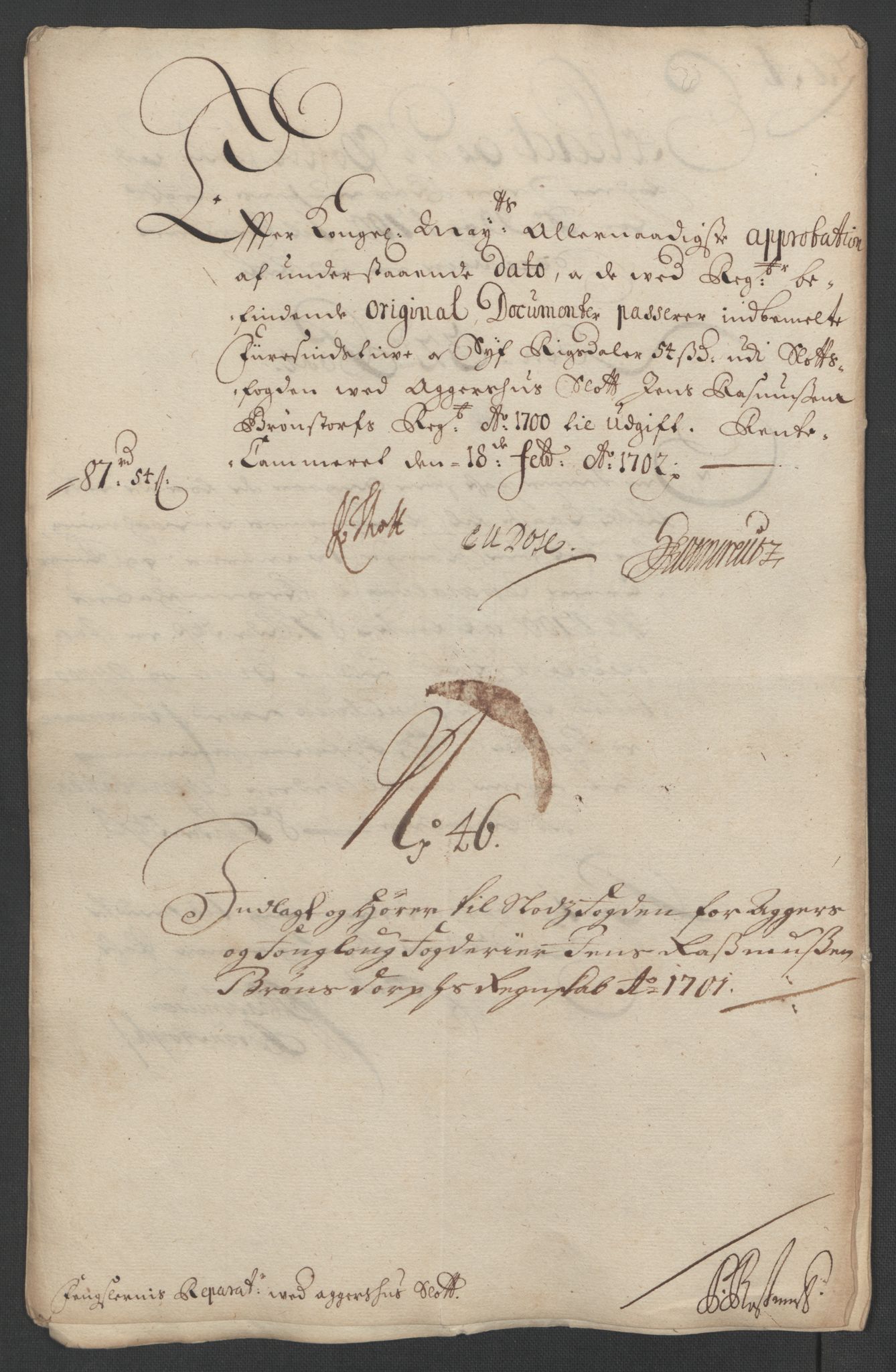 Rentekammeret inntil 1814, Reviderte regnskaper, Fogderegnskap, AV/RA-EA-4092/R10/L0444: Fogderegnskap Aker og Follo, 1701-1702, p. 198