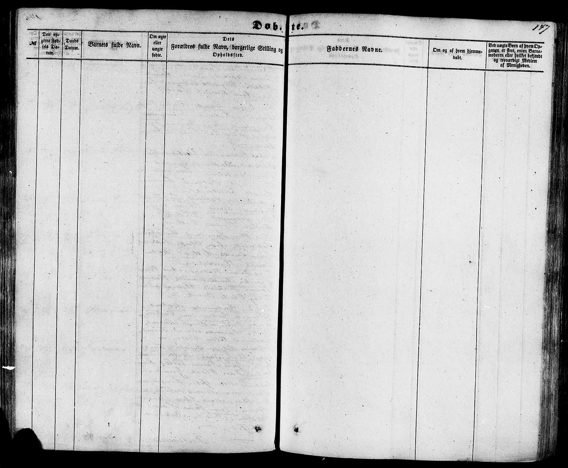 Skjold sokneprestkontor, AV/SAST-A-101847/H/Ha/Haa/L0008: Parish register (official) no. A 8, 1856-1882, p. 147