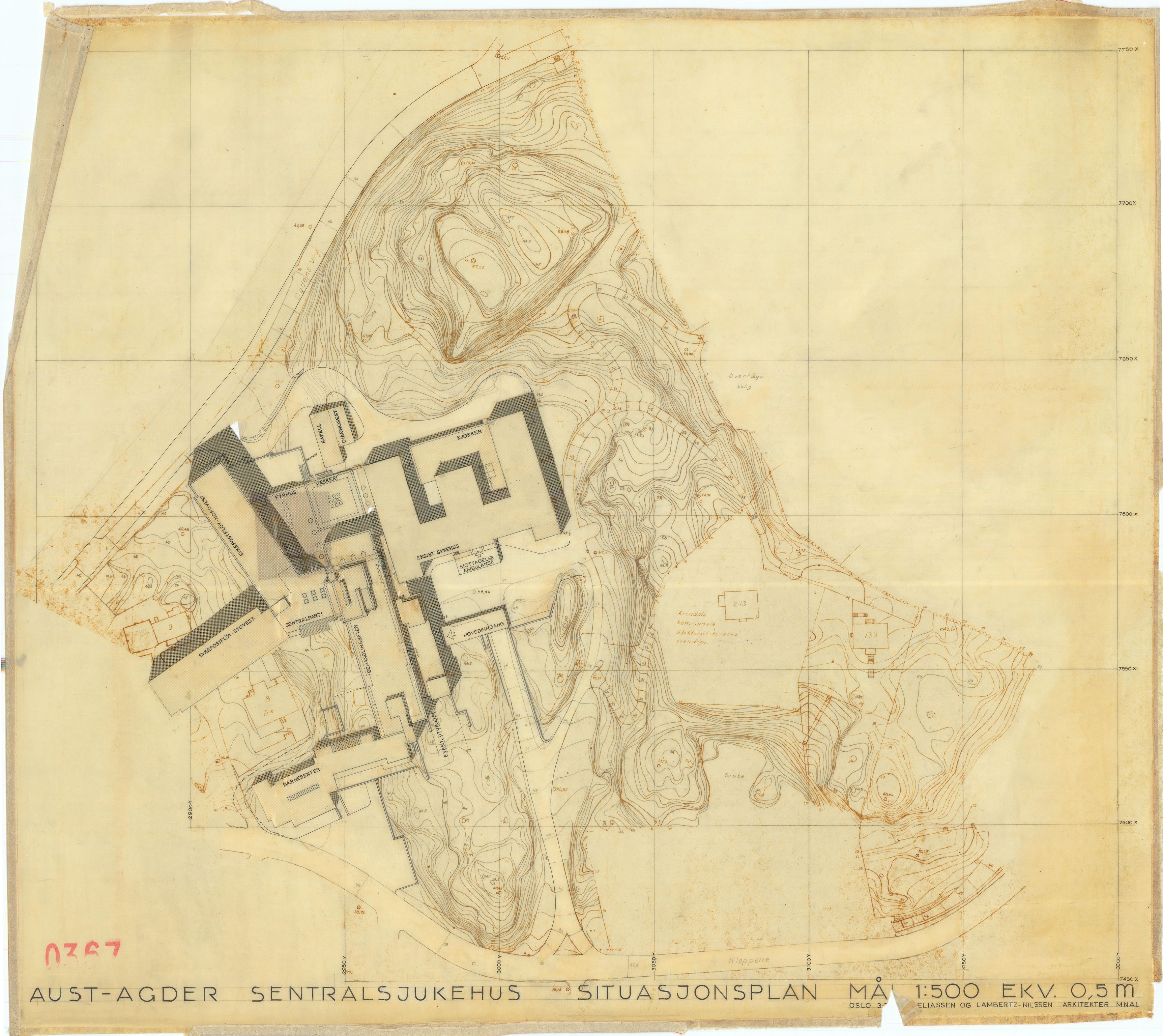 Eliassen og Lambertz-Nilssen Arkitekter, AAKS/PA-2983/T/T02/L0001: Tegningskogger 0367, 1960-1972, p. 16