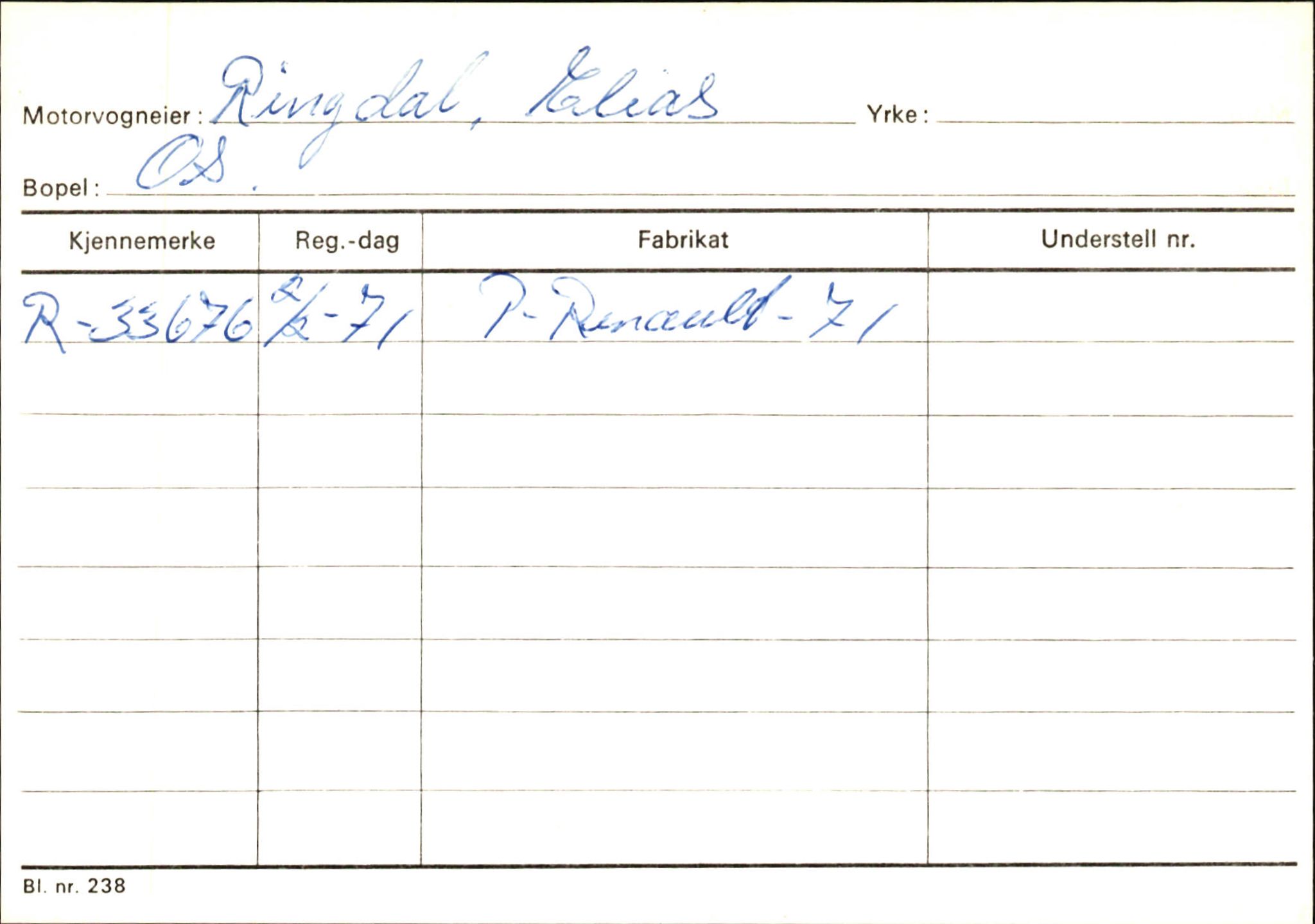 Statens vegvesen, Hordaland vegkontor, AV/SAB-A-5201/2/Ha/L0045: R-eierkort R, 1920-1971, p. 8