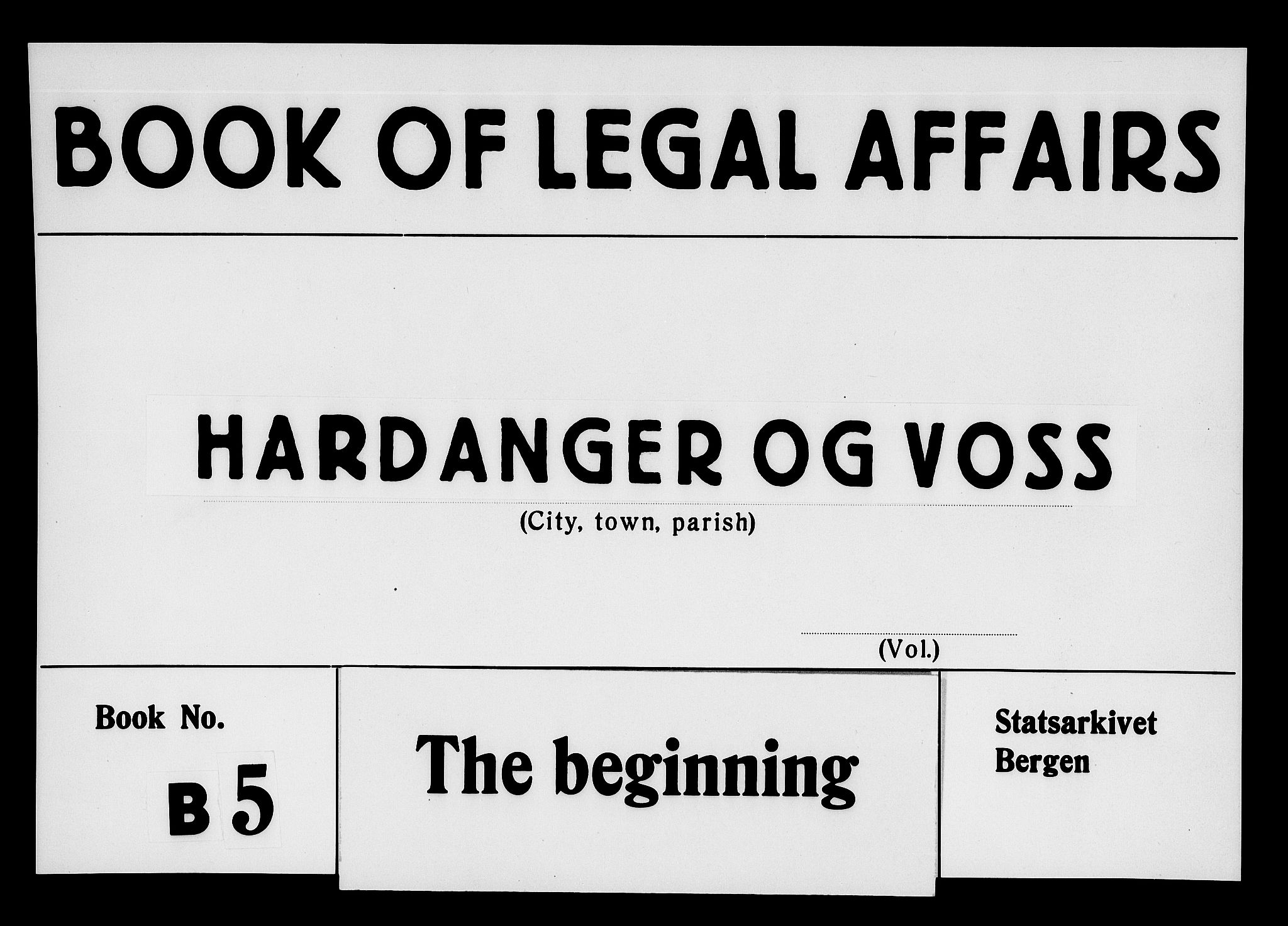 Hardanger og Voss sorenskriveri, SAB/A-2501/1/1A/1Ab/L0005: Tingbok for Voss, 1668