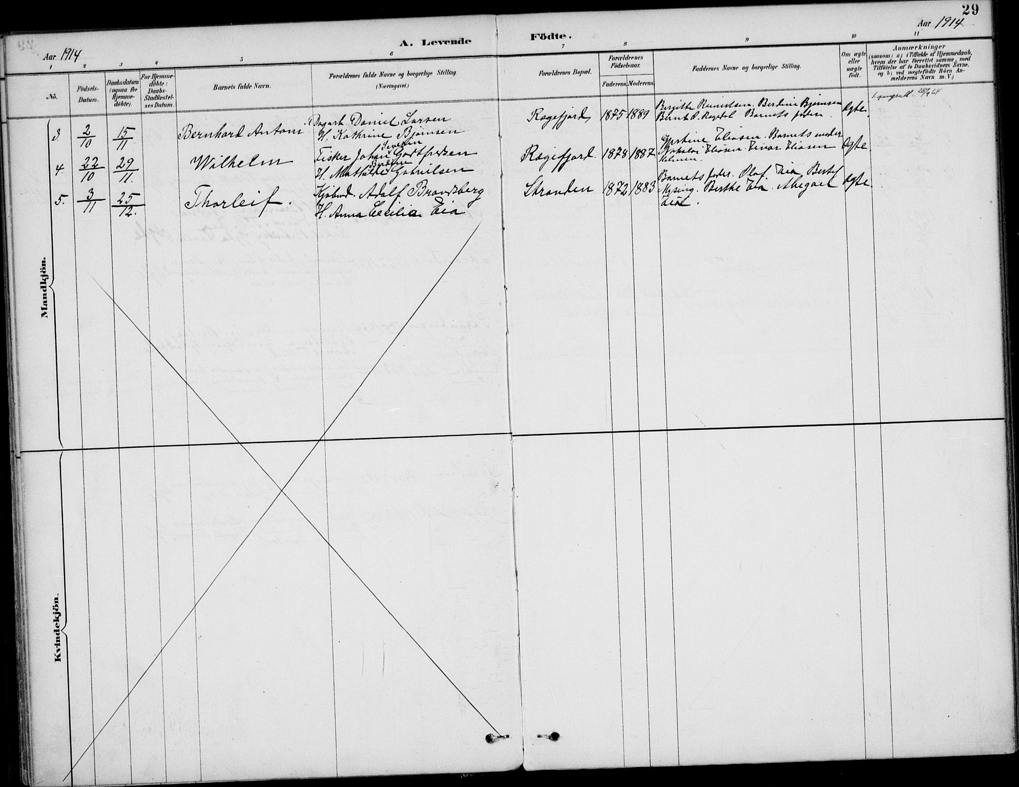 Sokndal sokneprestkontor, AV/SAST-A-101808: Parish register (official) no. A 12, 1887-1927, p. 29