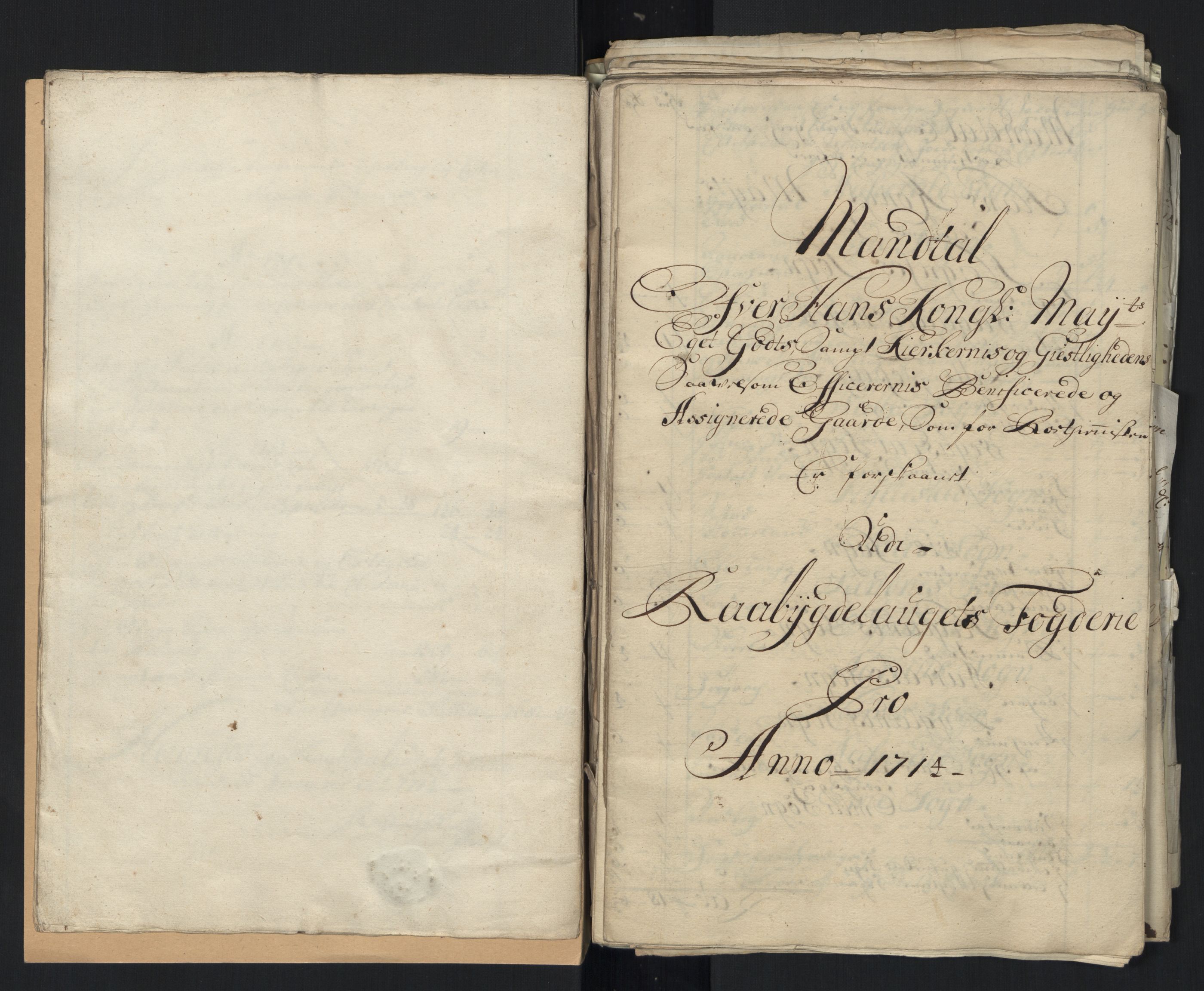 Rentekammeret inntil 1814, Reviderte regnskaper, Fogderegnskap, AV/RA-EA-4092/R40/L2451: Fogderegnskap Råbyggelag, 1714-1715, p. 11