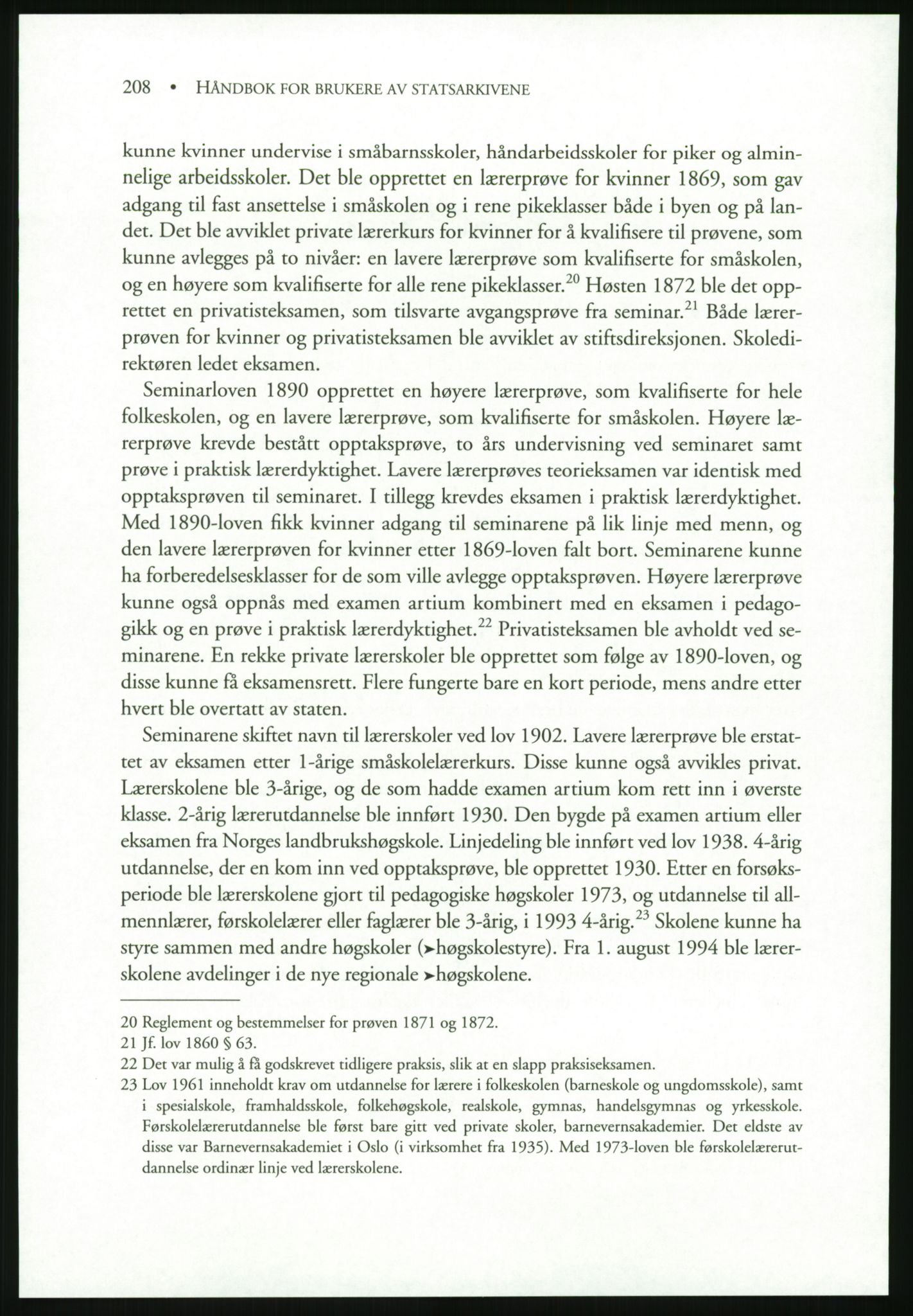 Publikasjoner utgitt av Arkivverket, PUBL/PUBL-001/B/0019: Liv Mykland: Håndbok for brukere av statsarkivene (2005), 2005, p. 208