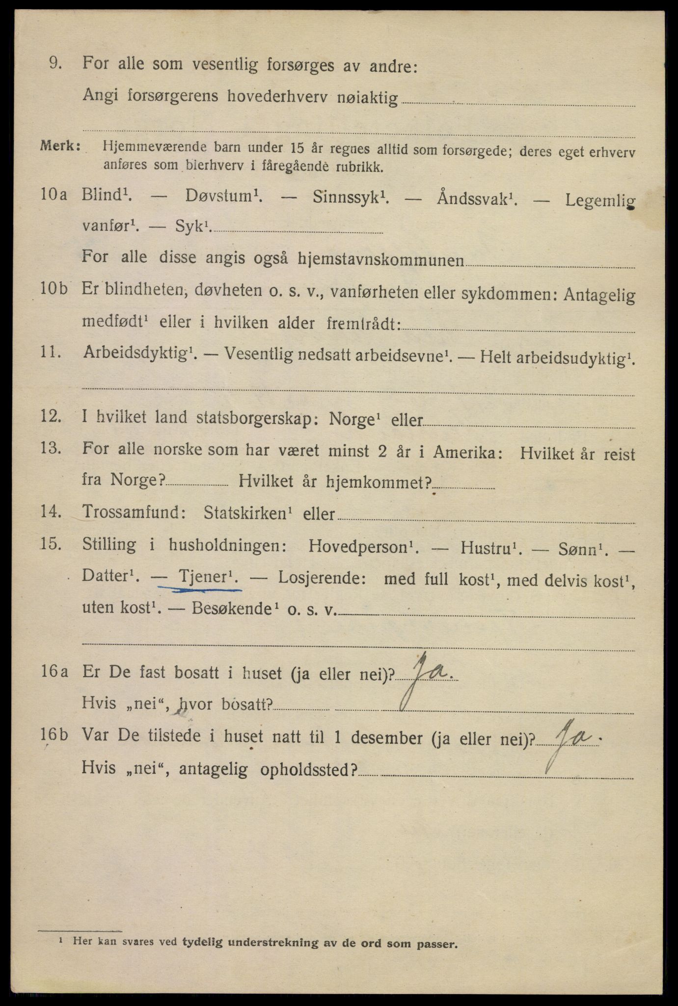 SAKO, 1920 census for Sandefjord, 1920, p. 9053