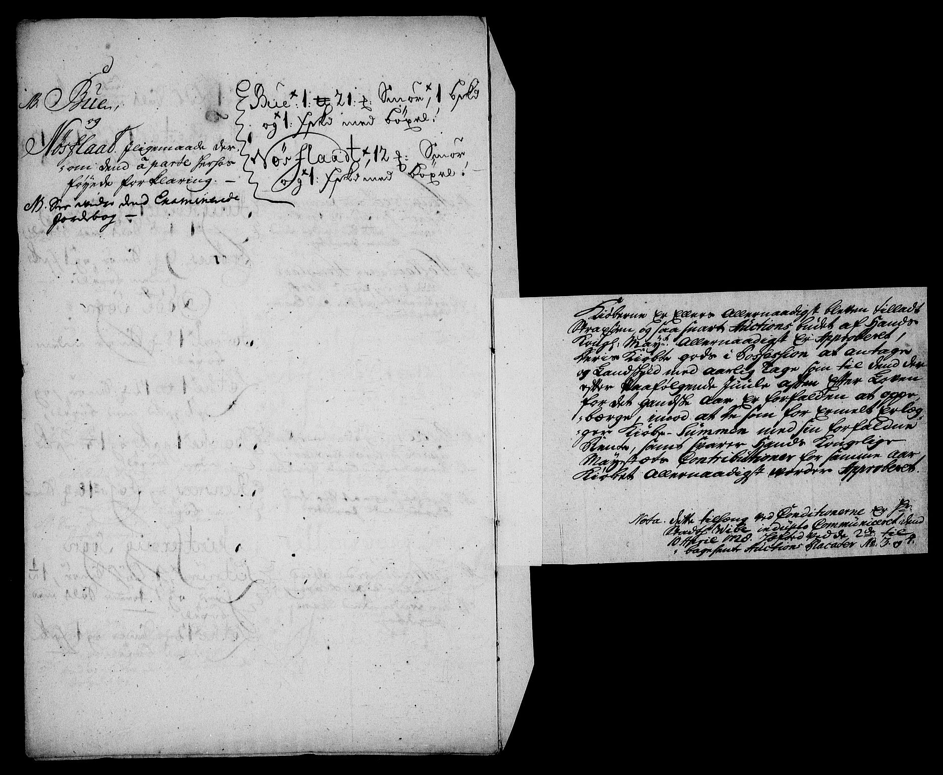 Rentekammeret inntil 1814, Realistisk ordnet avdeling, RA/EA-4070/On/L0003: [Jj 4]: Kommisjonsforretning over Vilhelm Hanssøns forpaktning av Halsnøy klosters gods, 1721-1729, p. 599