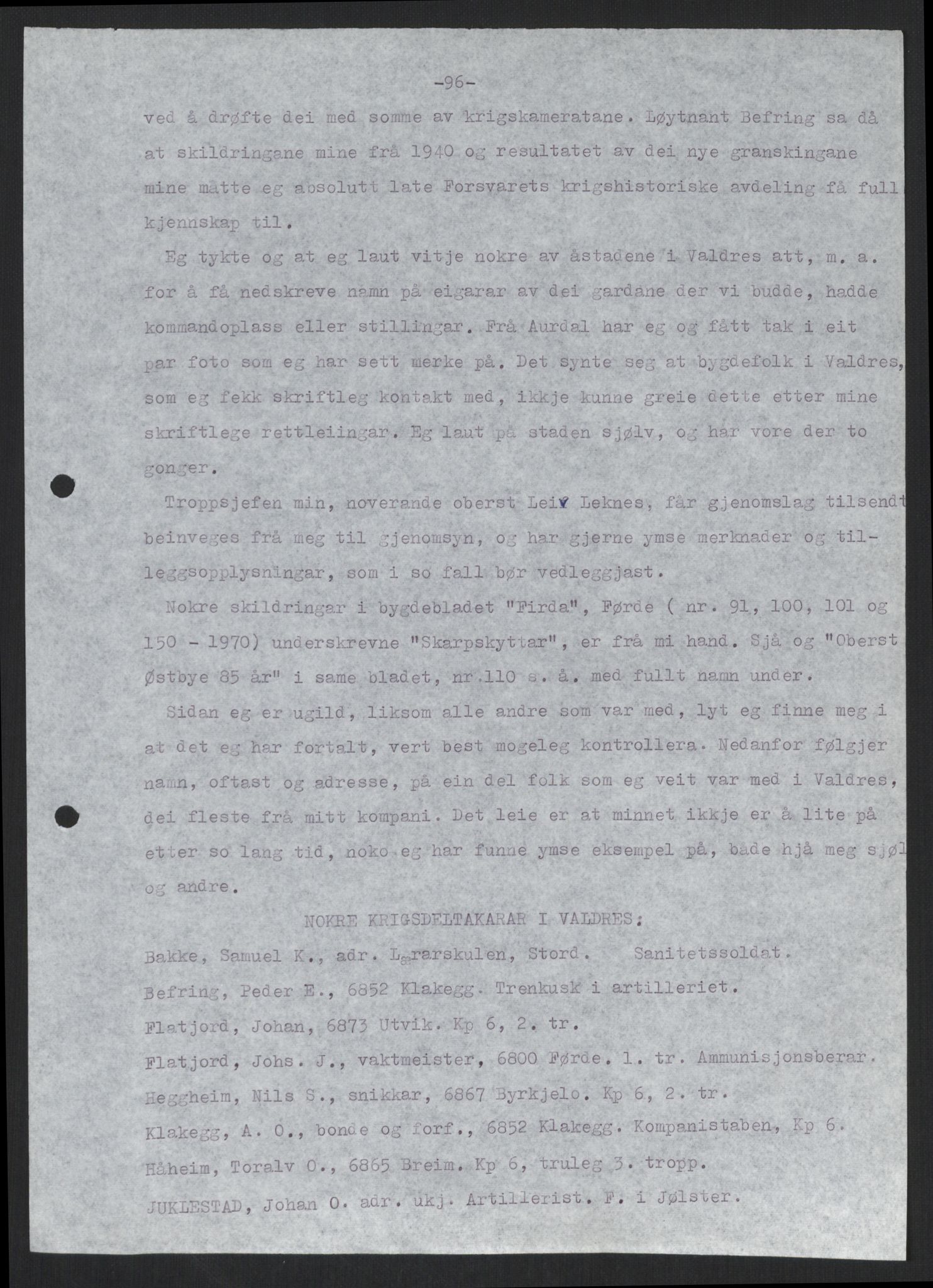 Forsvaret, Forsvarets krigshistoriske avdeling, AV/RA-RAFA-2017/Y/Yb/L0106: II-C-11-433-438  -  4. Divisjon., 1940, p. 123