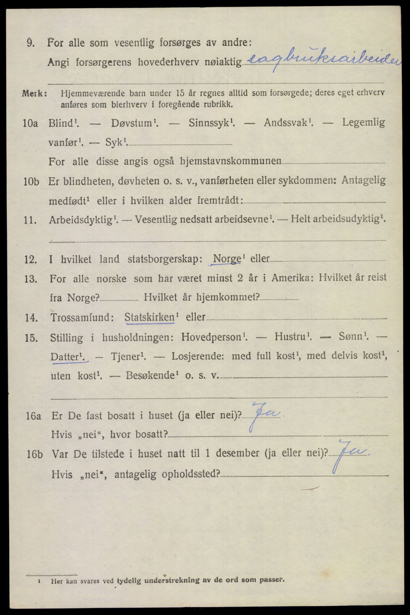 SAKO, 1920 census for Gjerpen, 1920, p. 10775