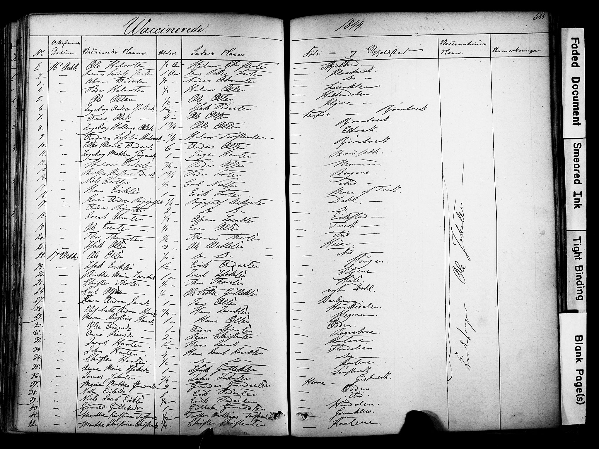 Solum kirkebøker, SAKO/A-306/F/Fa/L0006: Parish register (official) no. I 6, 1844-1855, p. 511
