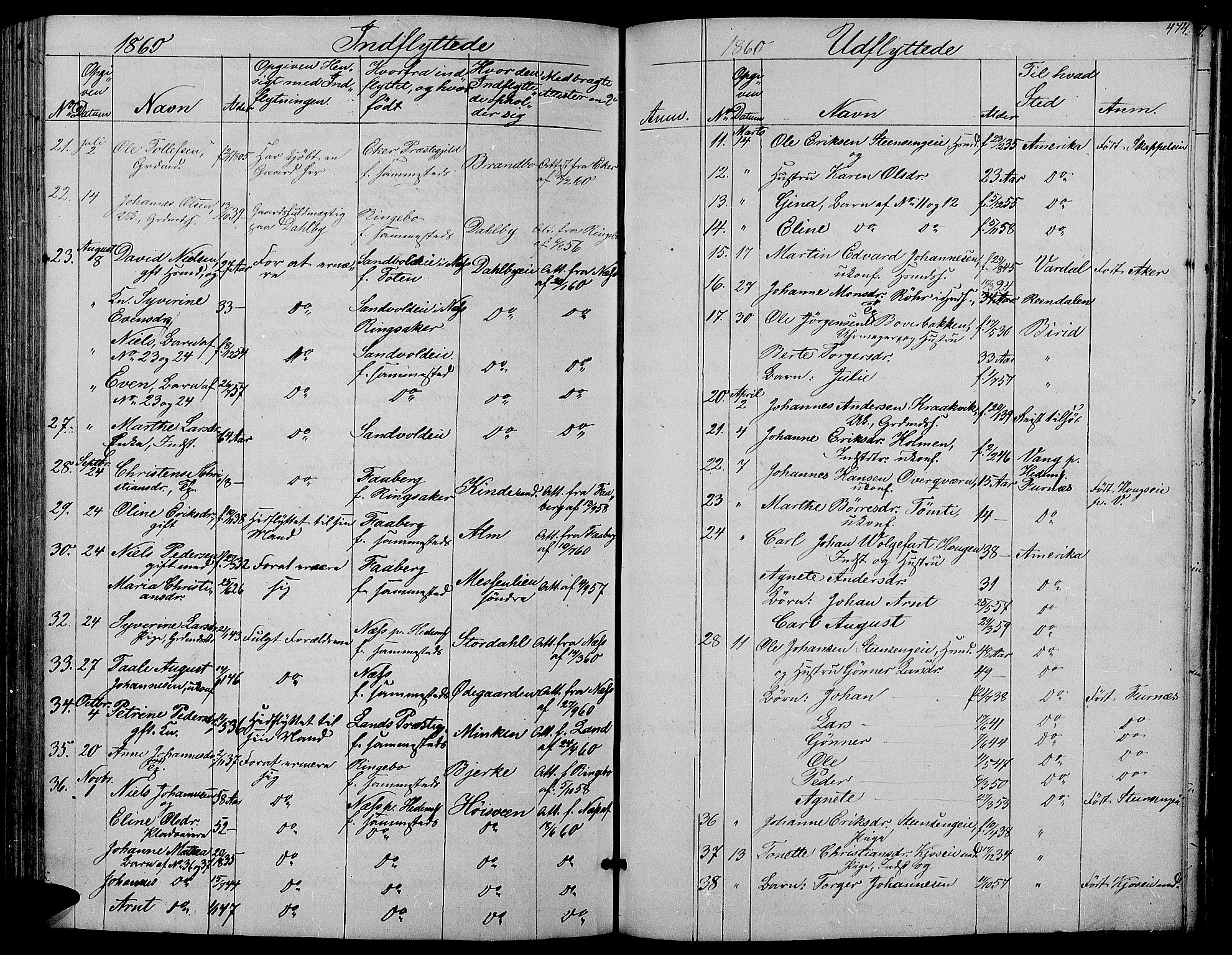 Ringsaker prestekontor, AV/SAH-PREST-014/L/La/L0006: Parish register (copy) no. 6, 1851-1860, p. 474