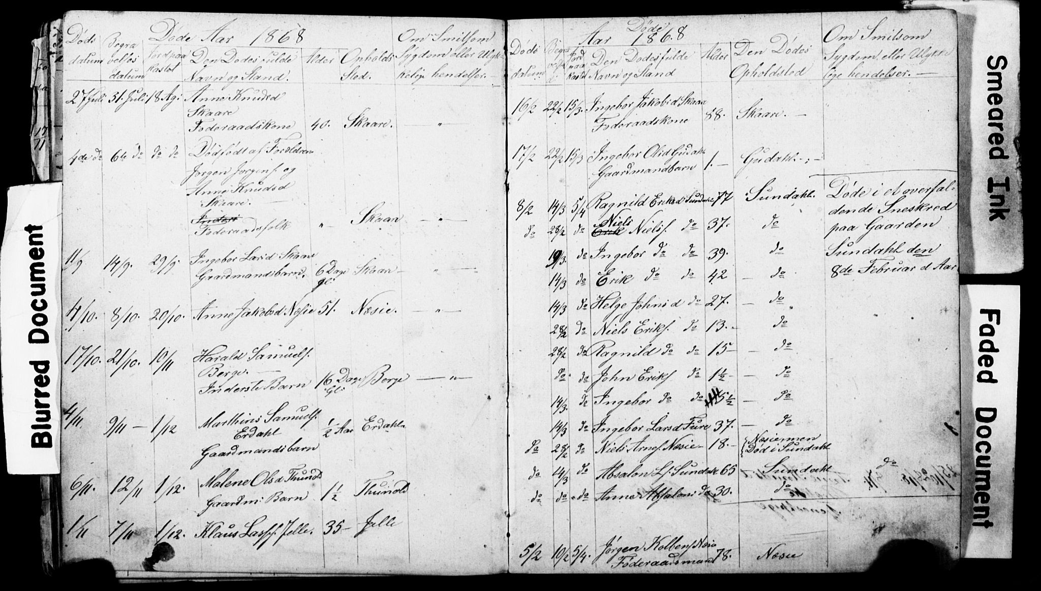 Stryn Sokneprestembete, AV/SAB-A-82501: Parish register (copy) no. C 1A, 1866-1875, p. 48
