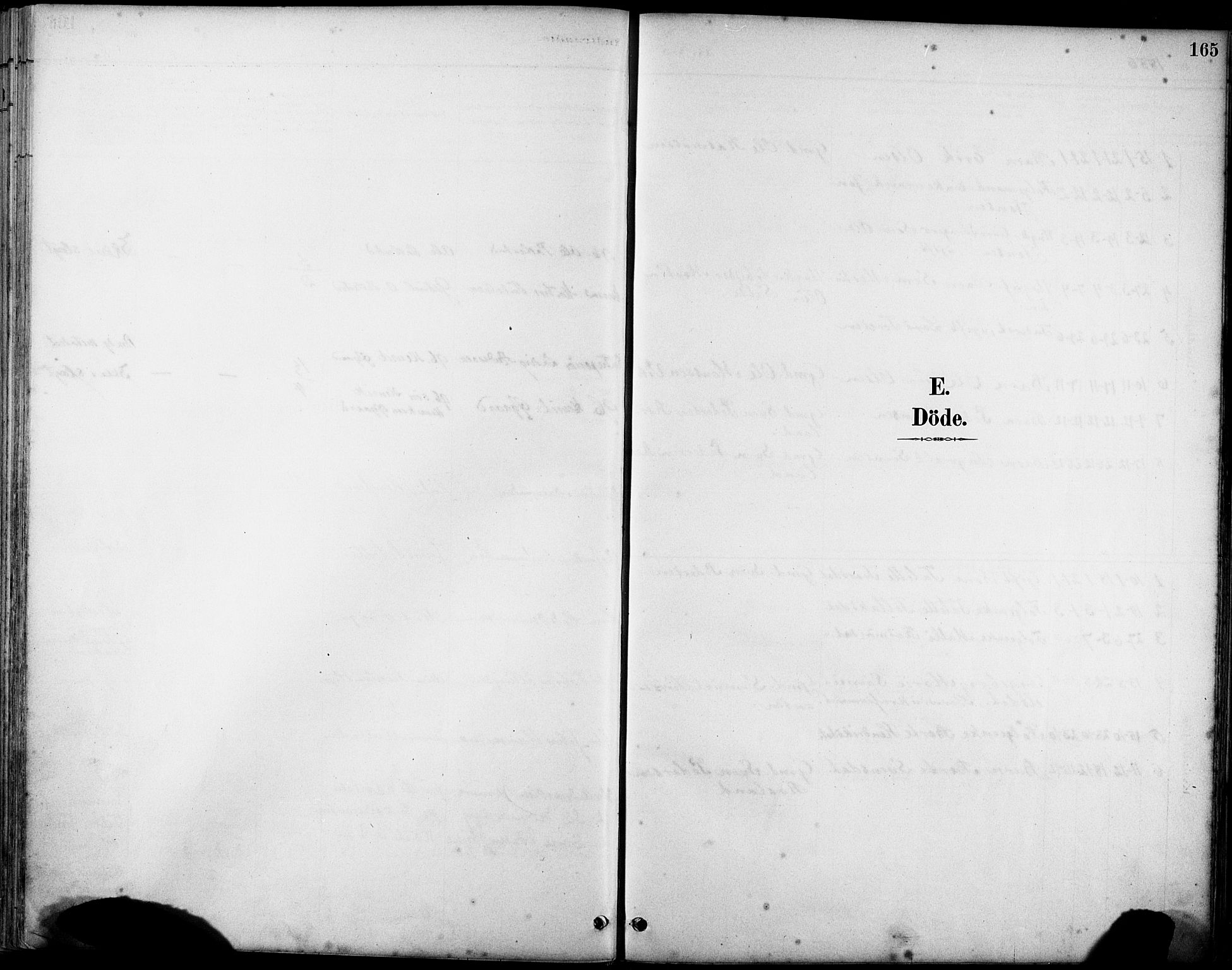 Klepp sokneprestkontor, SAST/A-101803/001/3/30BA/L0007: Parish register (official) no. A 8, 1886-1912, p. 165