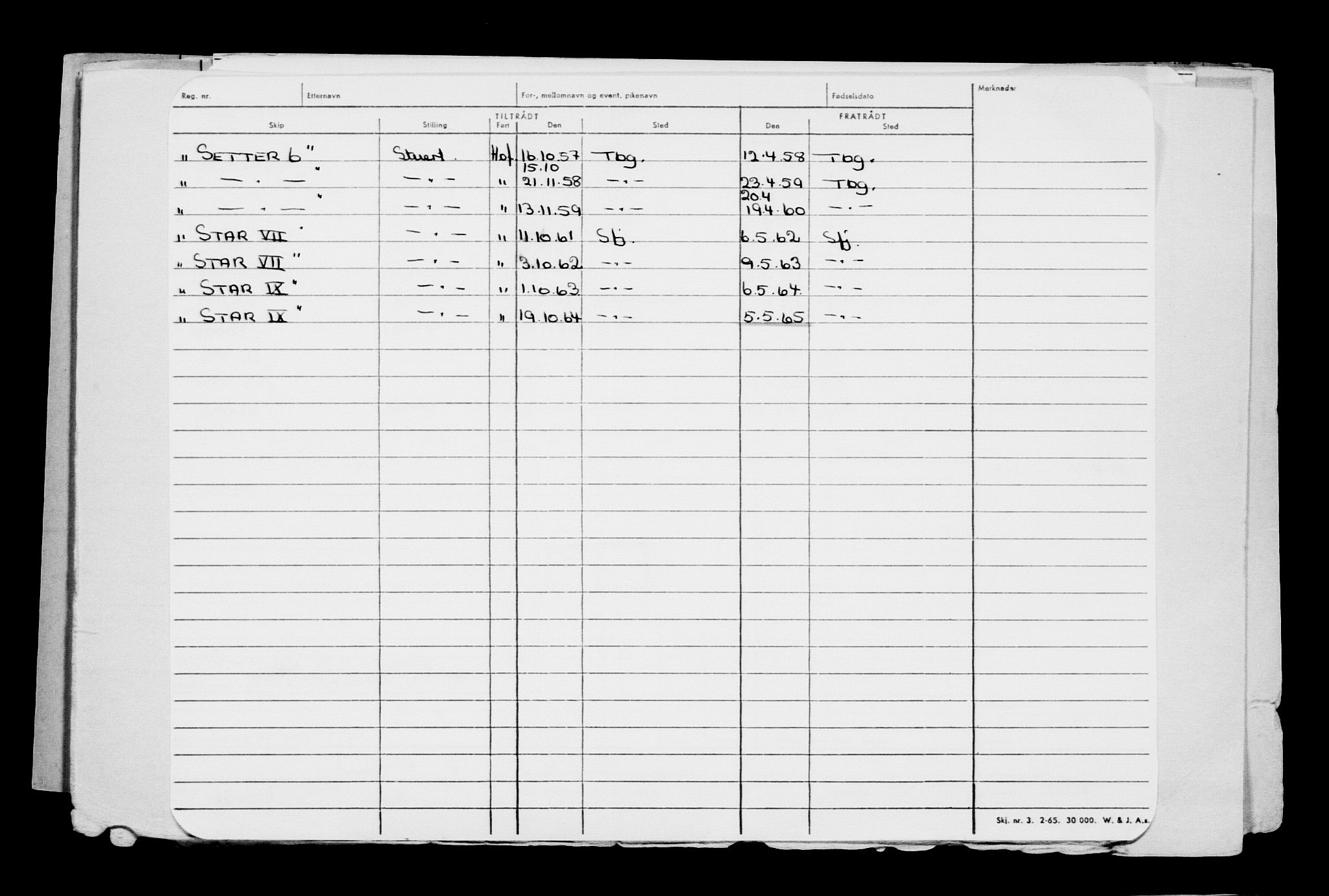 Direktoratet for sjømenn, AV/RA-S-3545/G/Gb/L0206: Hovedkort, 1922, p. 478