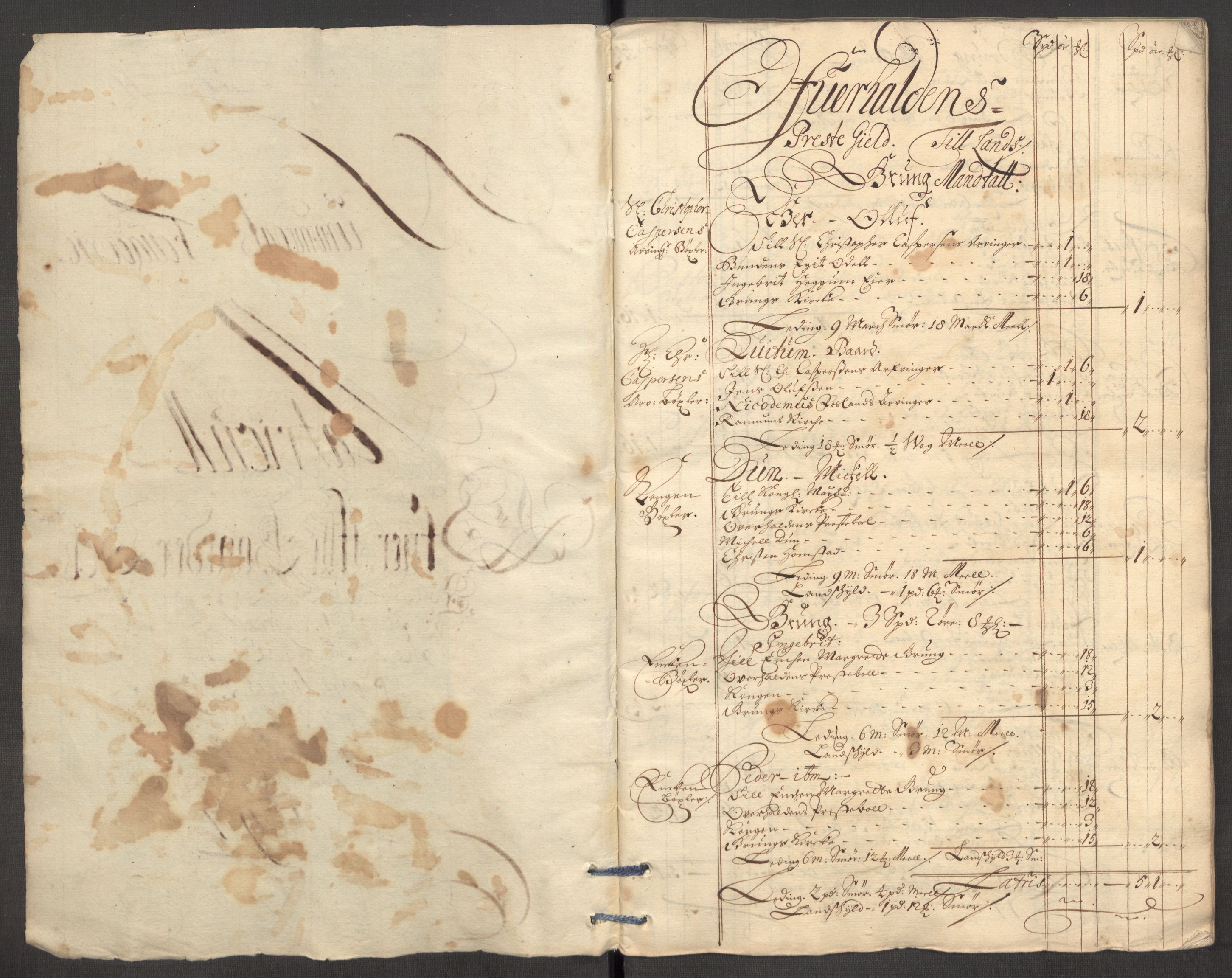 Rentekammeret inntil 1814, Reviderte regnskaper, Fogderegnskap, RA/EA-4092/R64/L4425: Fogderegnskap Namdal, 1696-1698, p. 139
