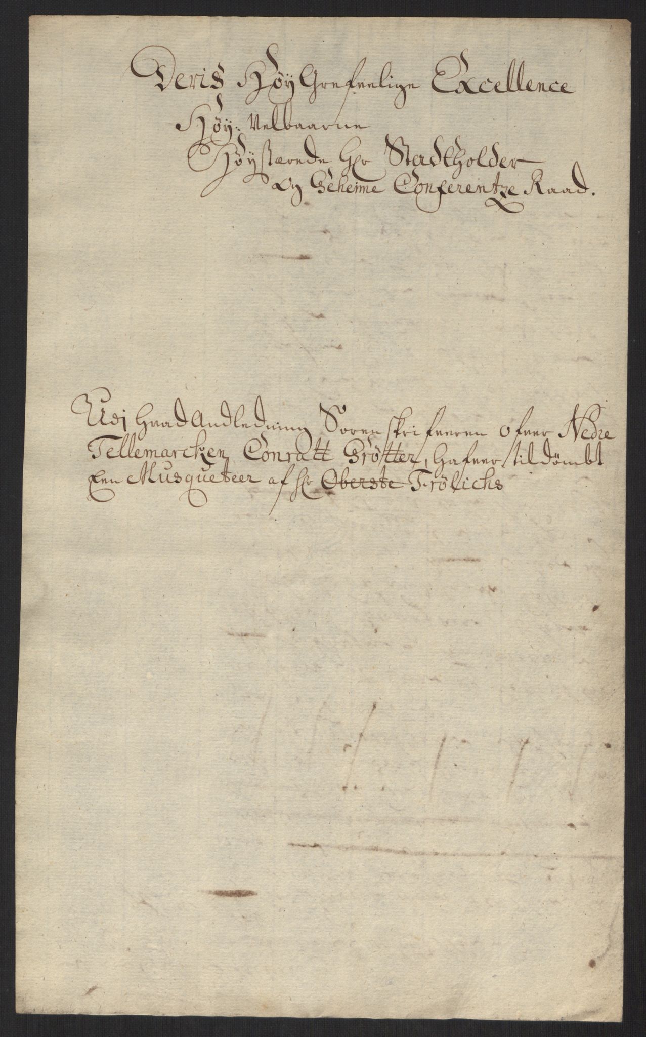 Kommanderende general (KG I) med Det norske krigsdirektorium, AV/RA-EA-5419/B/L0013: Kommanderende generals konsepter, 1730-1733, p. 513