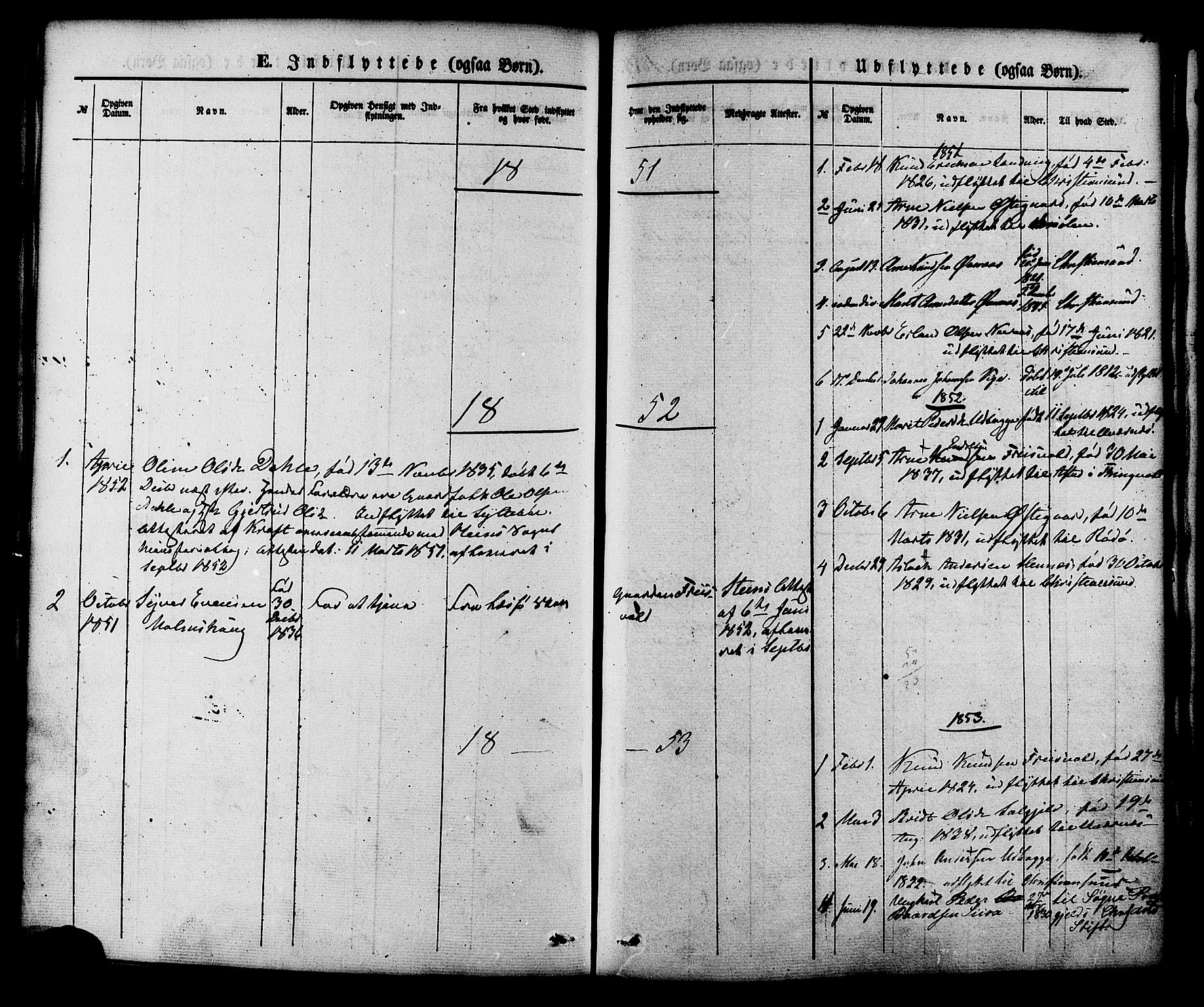 Ministerialprotokoller, klokkerbøker og fødselsregistre - Møre og Romsdal, AV/SAT-A-1454/552/L0637: Parish register (official) no. 552A01, 1845-1879, p. 285