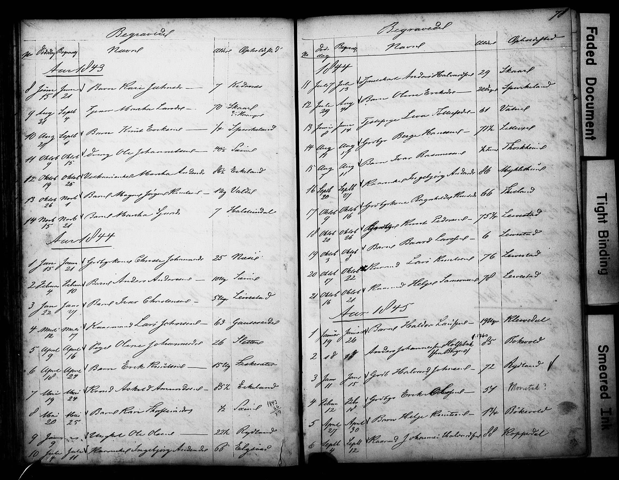Alversund Sokneprestembete, SAB/A-73901/H/Ha/Hab: Parish register (copy) no. D 1, 1800-1870, p. 78