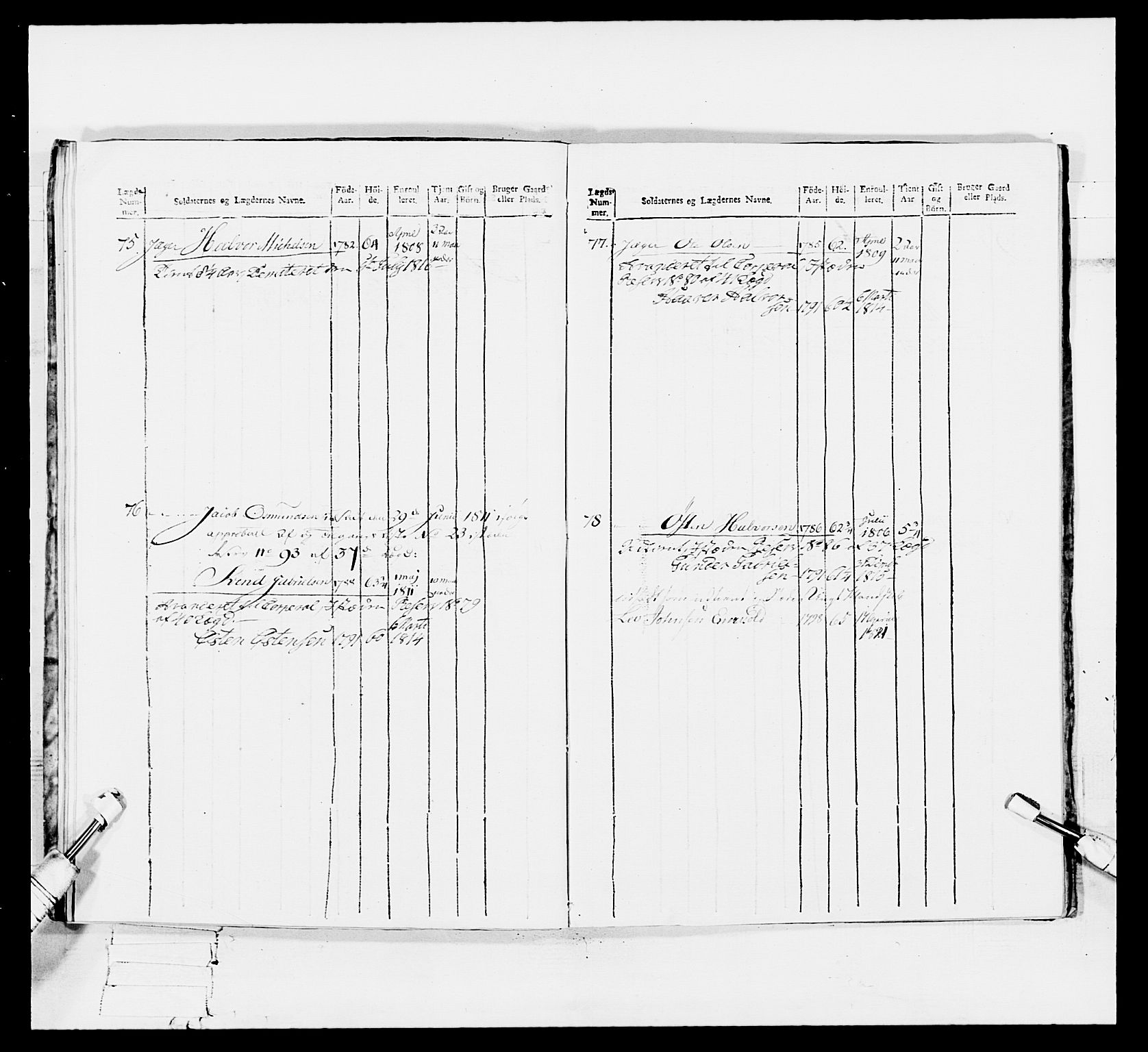 Generalitets- og kommissariatskollegiet, Det kongelige norske kommissariatskollegium, AV/RA-EA-5420/E/Eh/L0113: Vesterlenske nasjonale infanteriregiment, 1812, p. 507