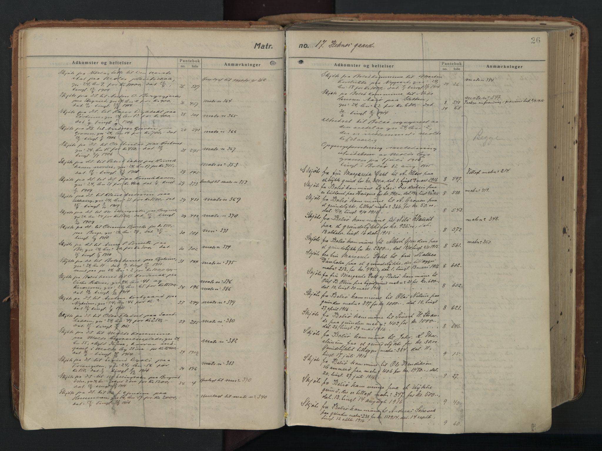 Molde byfogd, AV/SAT-A-0025/2/2A/L0006: Mortgage register no. 6, 1835-1835, p. 26