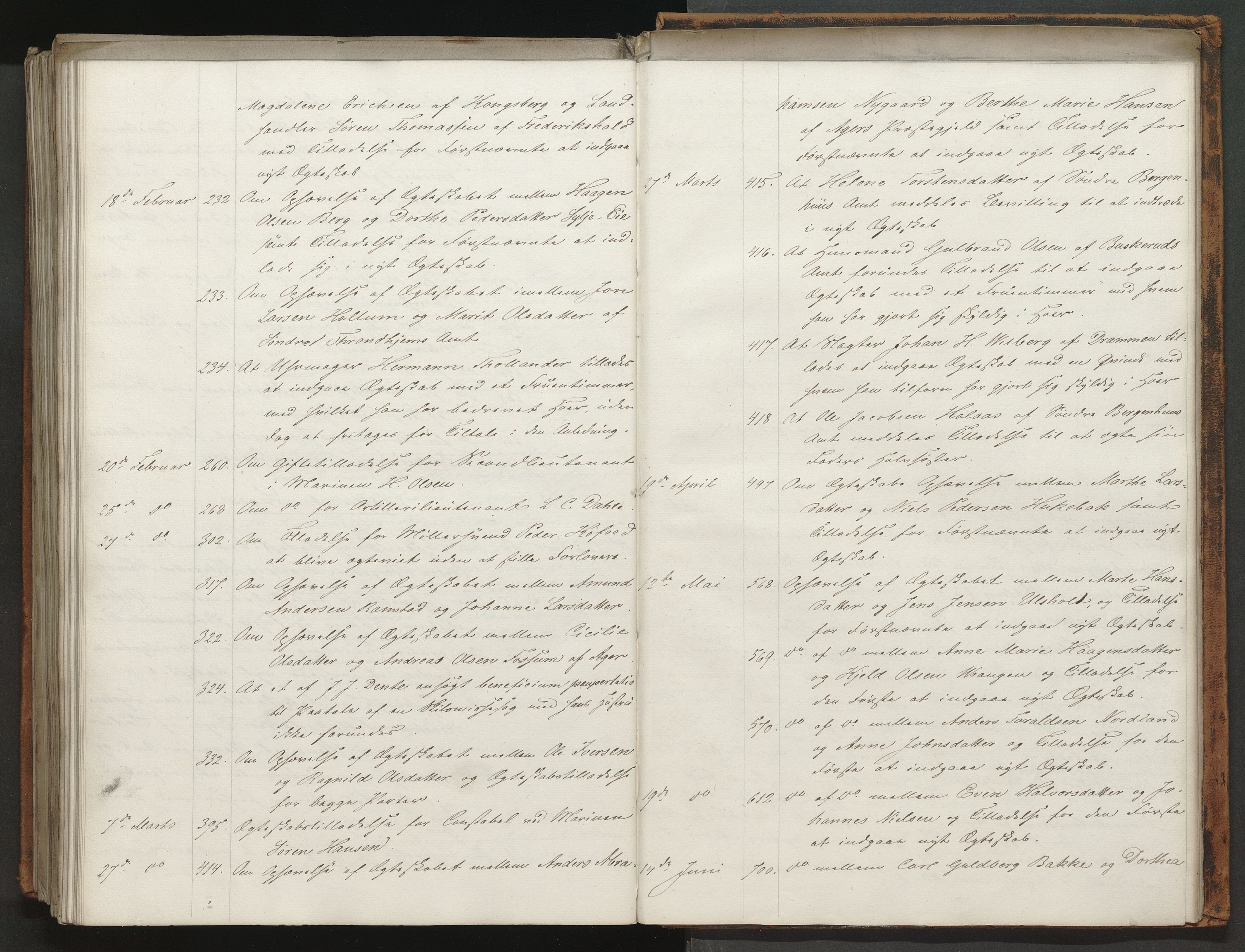 Statsrådssekretariatet, RA/S-1001/A/Ab/L0073: Kgl. res. 1. halvår, 1851