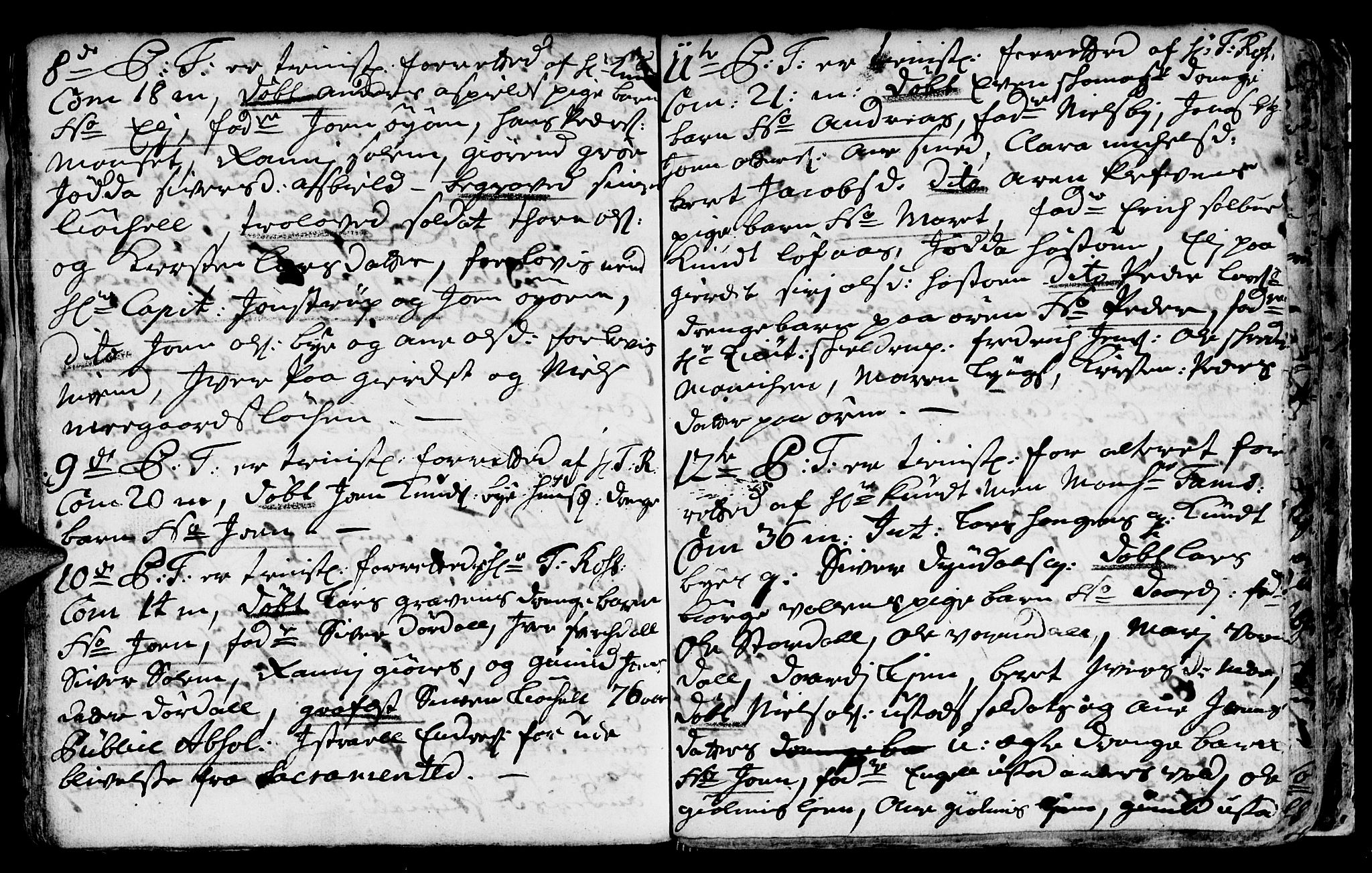 Ministerialprotokoller, klokkerbøker og fødselsregistre - Sør-Trøndelag, AV/SAT-A-1456/668/L0812: Parish register (copy) no. 668C01, 1715-1742