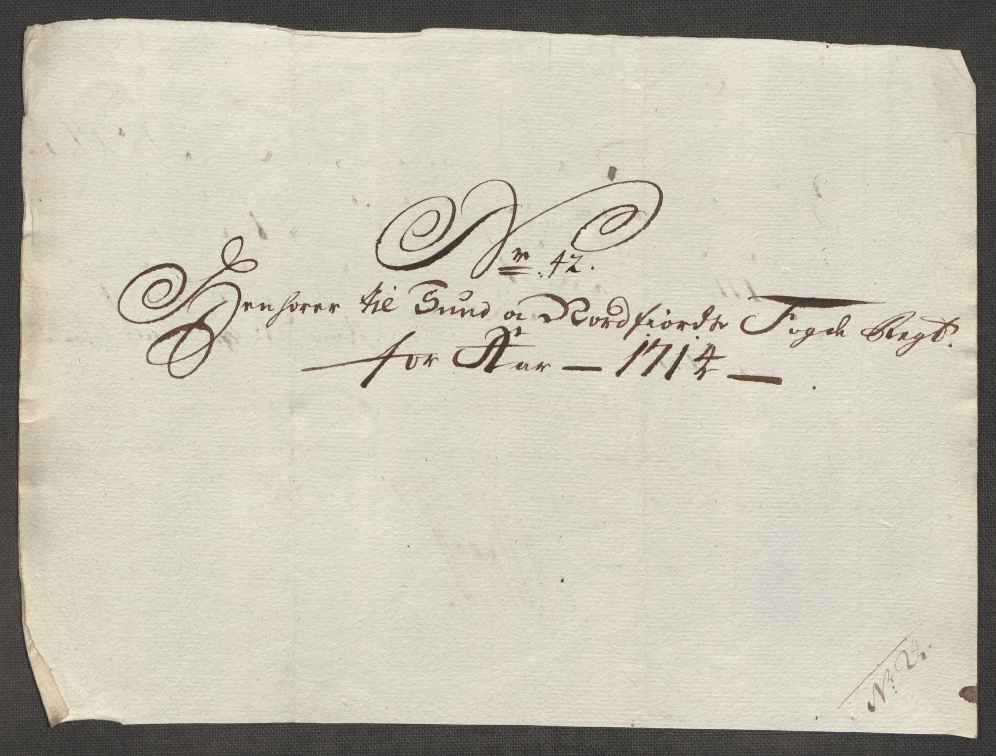 Rentekammeret inntil 1814, Reviderte regnskaper, Fogderegnskap, AV/RA-EA-4092/R53/L3438: Fogderegnskap Sunn- og Nordfjord, 1714, p. 355