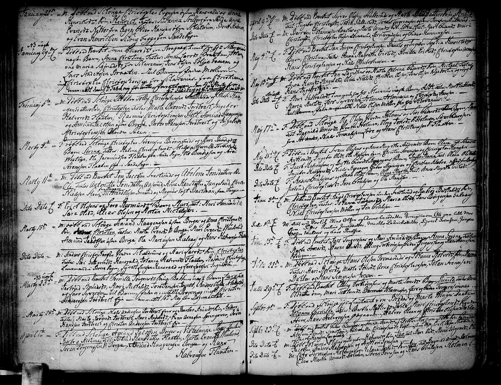 Skoger kirkebøker, SAKO/A-59/F/Fa/L0001: Parish register (official) no. I 1, 1746-1814, p. 91
