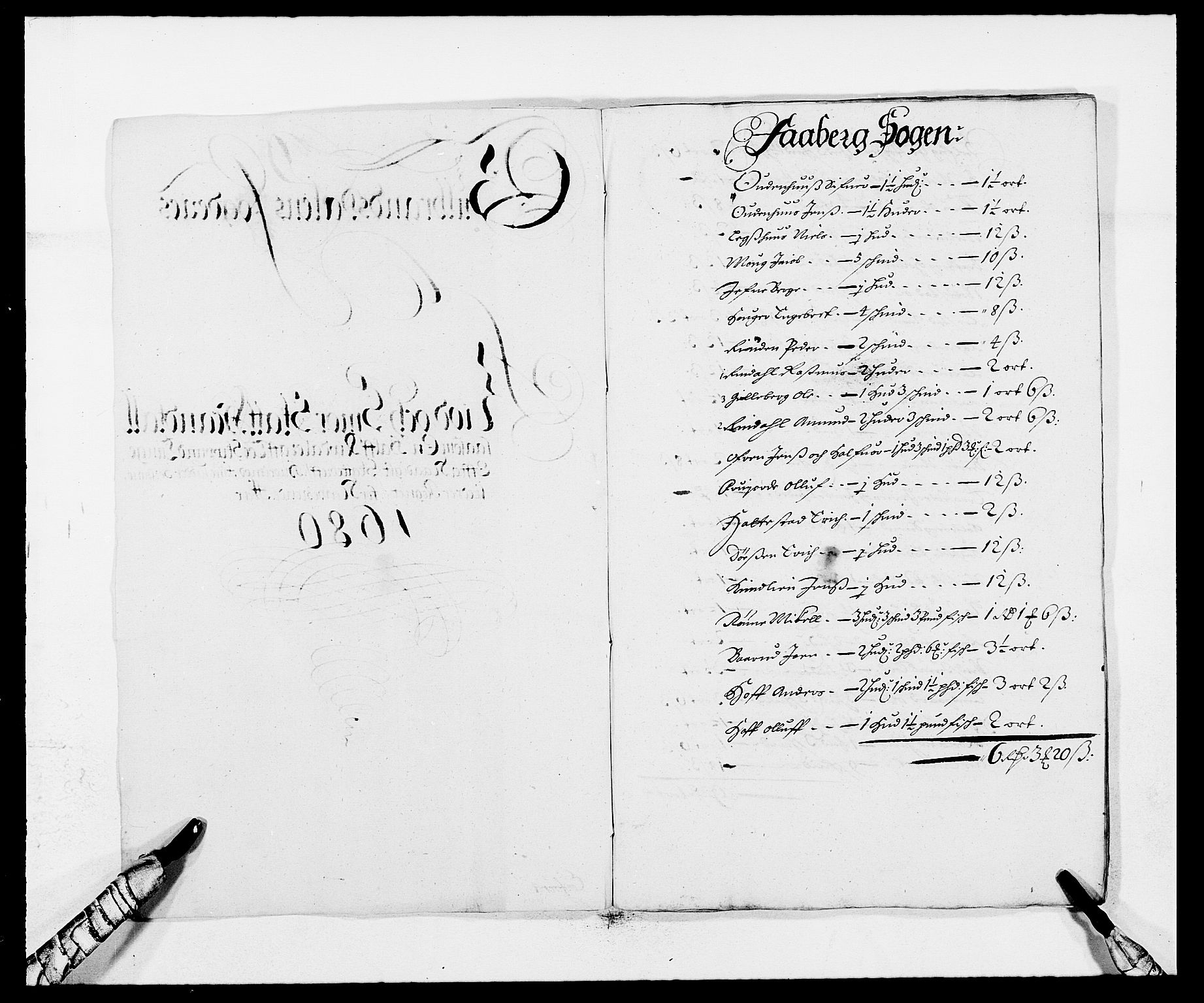 Rentekammeret inntil 1814, Reviderte regnskaper, Fogderegnskap, RA/EA-4092/R17/L1154: Fogderegnskap Gudbrandsdal, 1680, p. 305
