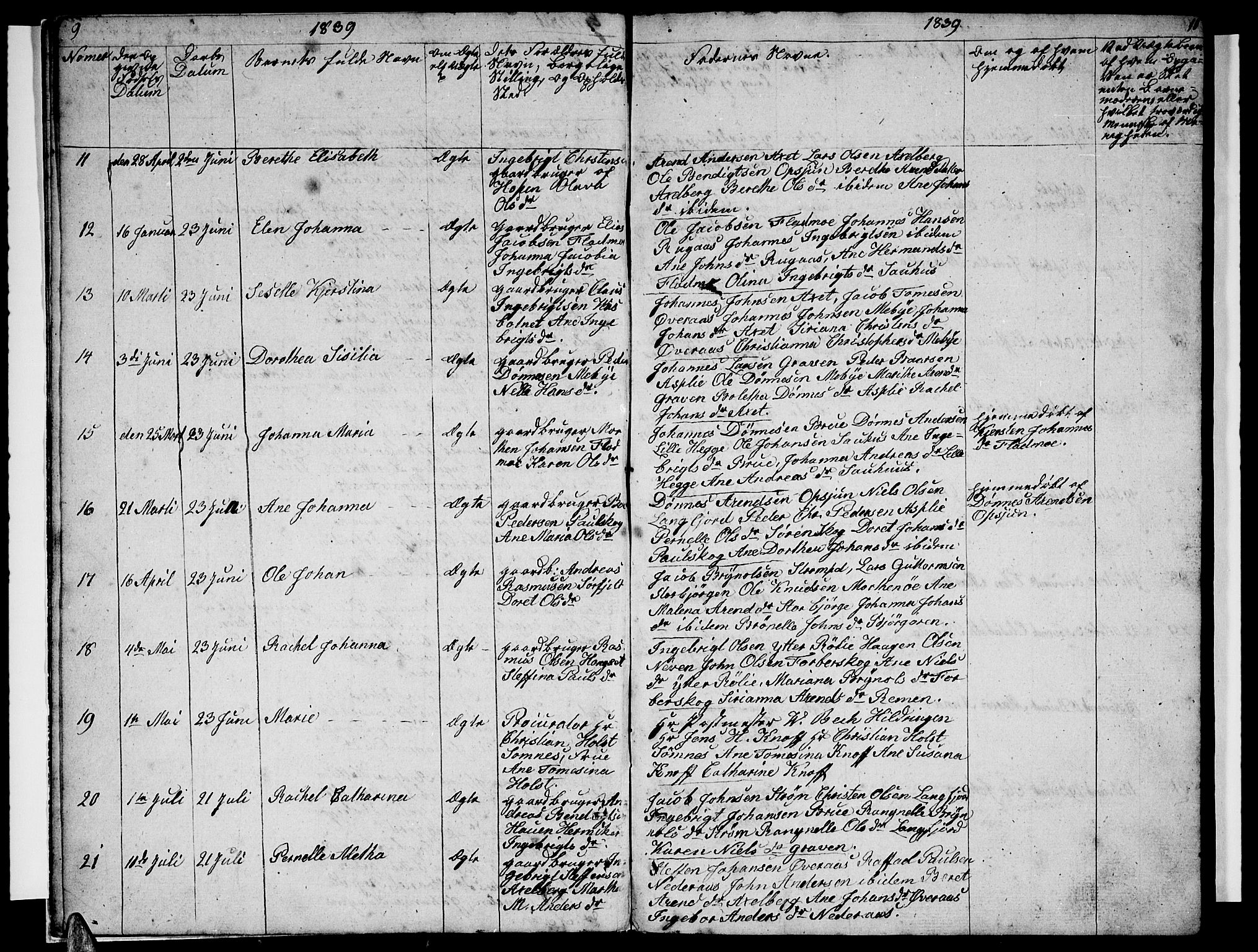 Ministerialprotokoller, klokkerbøker og fødselsregistre - Nordland, AV/SAT-A-1459/814/L0228: Parish register (copy) no. 814C01, 1838-1858, p. 9-10