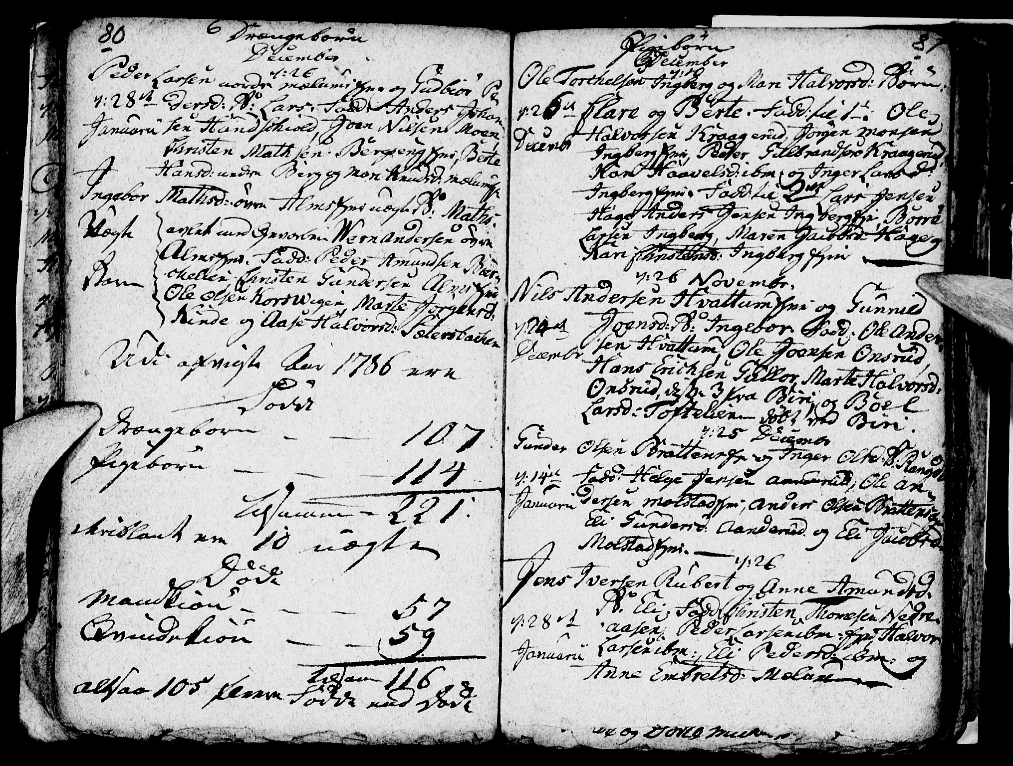 Ringsaker prestekontor, AV/SAH-PREST-014/I/Ia/L0005/0004: Parish register draft no. 5.4, 1785-1789, p. 80-81