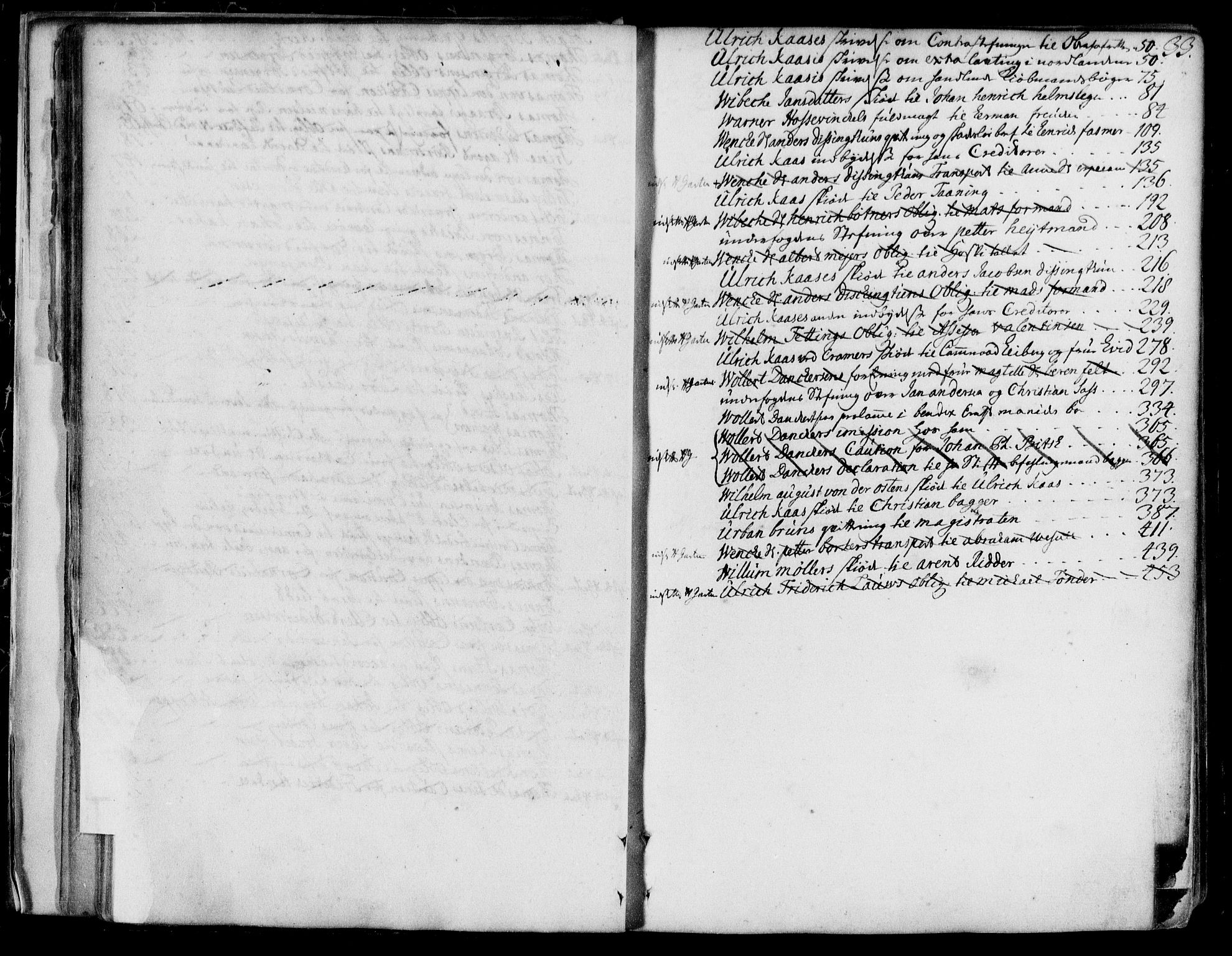 Byfogd og Byskriver i Bergen, SAB/A-3401/03/03Ba/L0012a: Mortgage book no. II.B.a.12, 1737-1742, p. 33