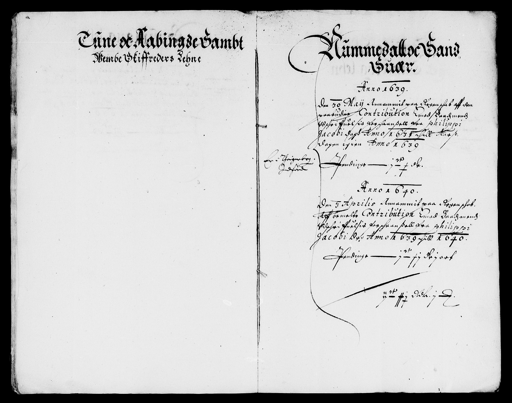 Rentekammeret inntil 1814, Reviderte regnskaper, Lensregnskaper, AV/RA-EA-5023/R/Rb/Rba/L0150: Akershus len, 1639-1641