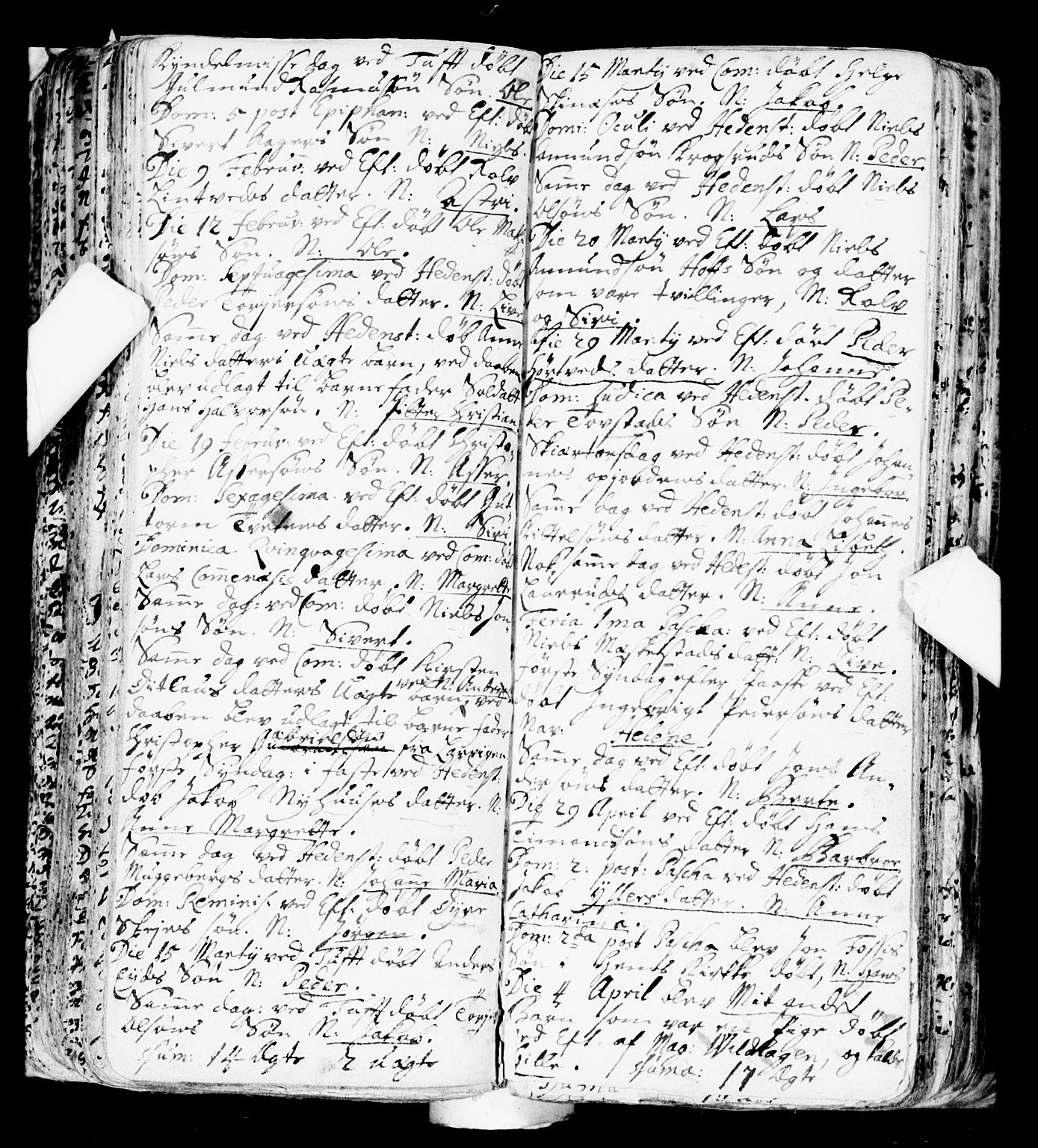 Sandsvær kirkebøker, AV/SAKO-A-244/F/Fa/L0001: Parish register (official) no. I 1, 1665-1725, p. 96