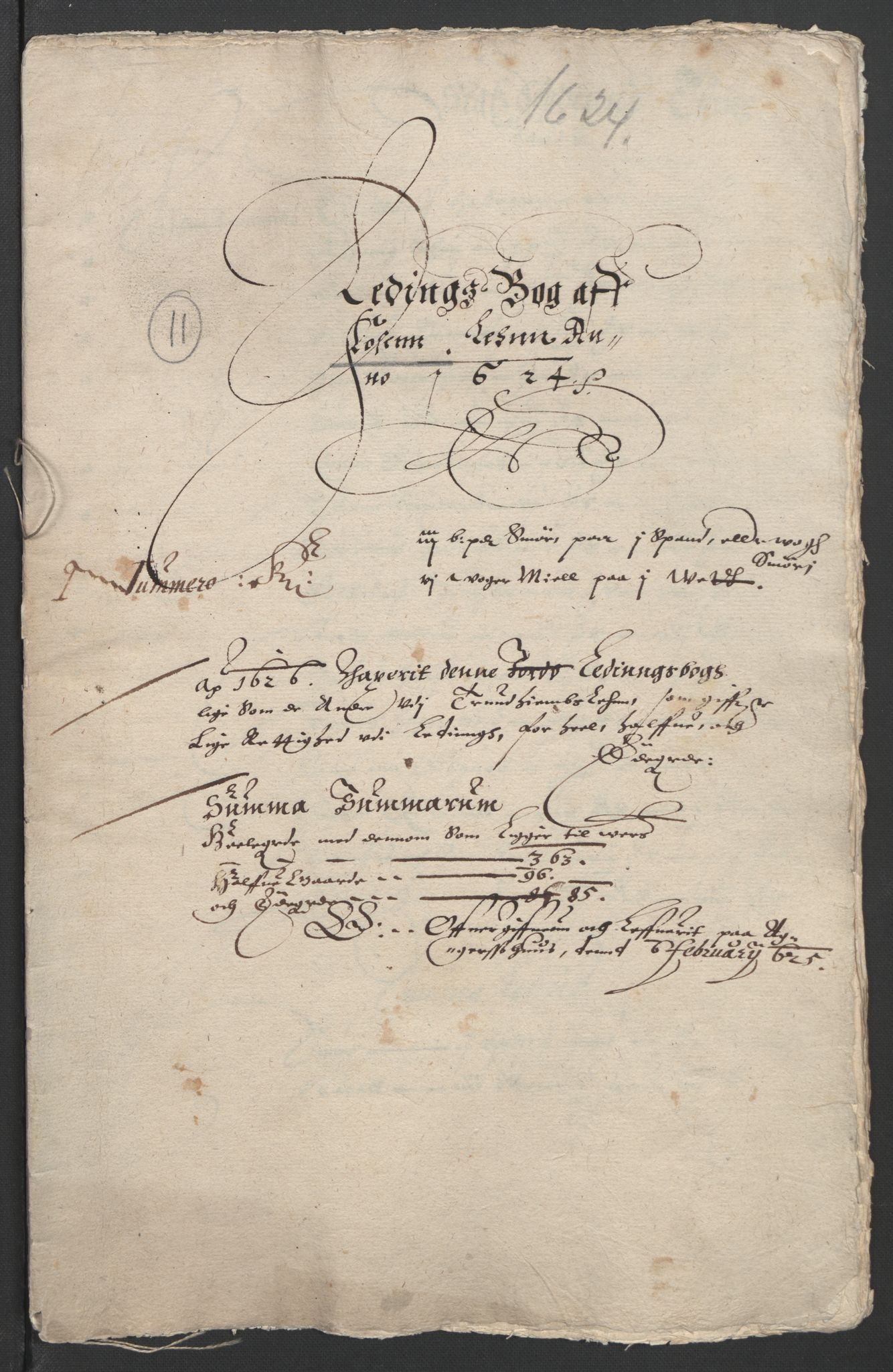 Stattholderembetet 1572-1771, RA/EA-2870/Ek/L0006/0001: Jordebøker til utlikning av garnisonsskatt 1624-1626: / Jordebøker for Trondheim len, 1624, p. 106