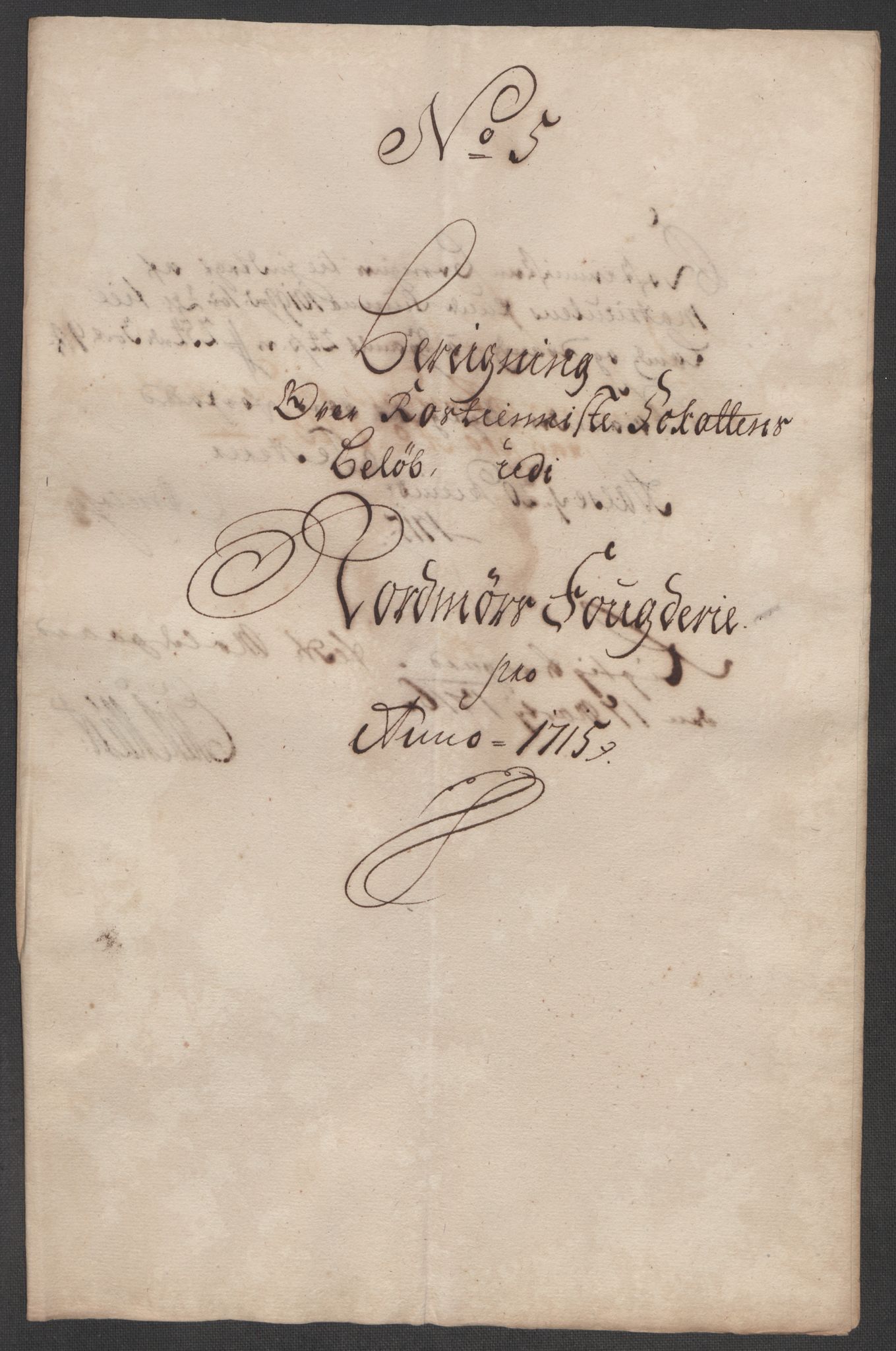 Rentekammeret inntil 1814, Reviderte regnskaper, Fogderegnskap, AV/RA-EA-4092/R56/L3748: Fogderegnskap Nordmøre, 1714-1715, p. 403