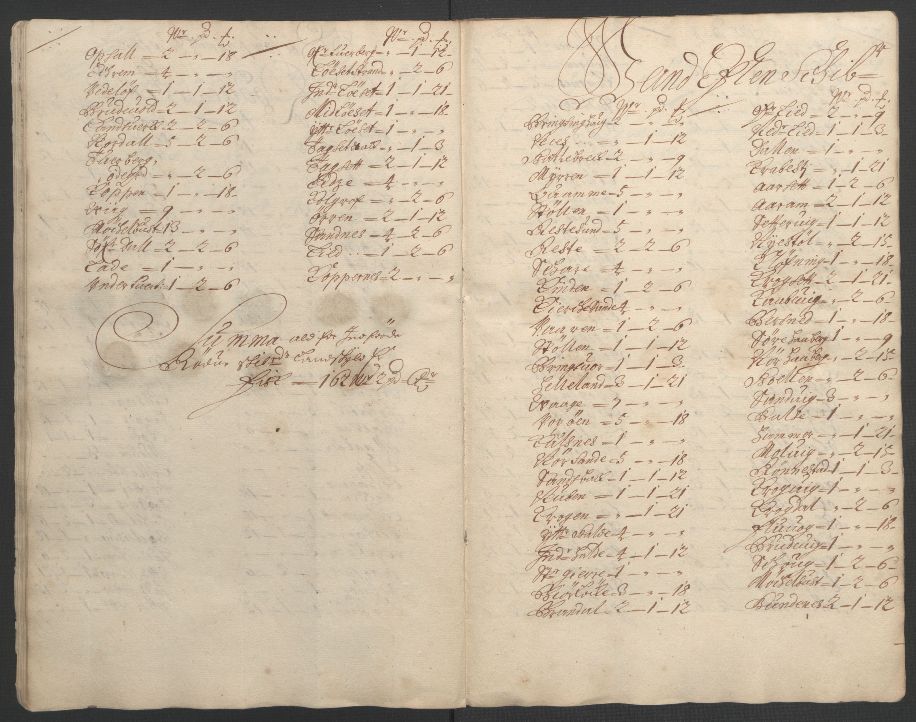 Rentekammeret inntil 1814, Reviderte regnskaper, Fogderegnskap, AV/RA-EA-4092/R54/L3554: Fogderegnskap Sunnmøre, 1691-1693, p. 393