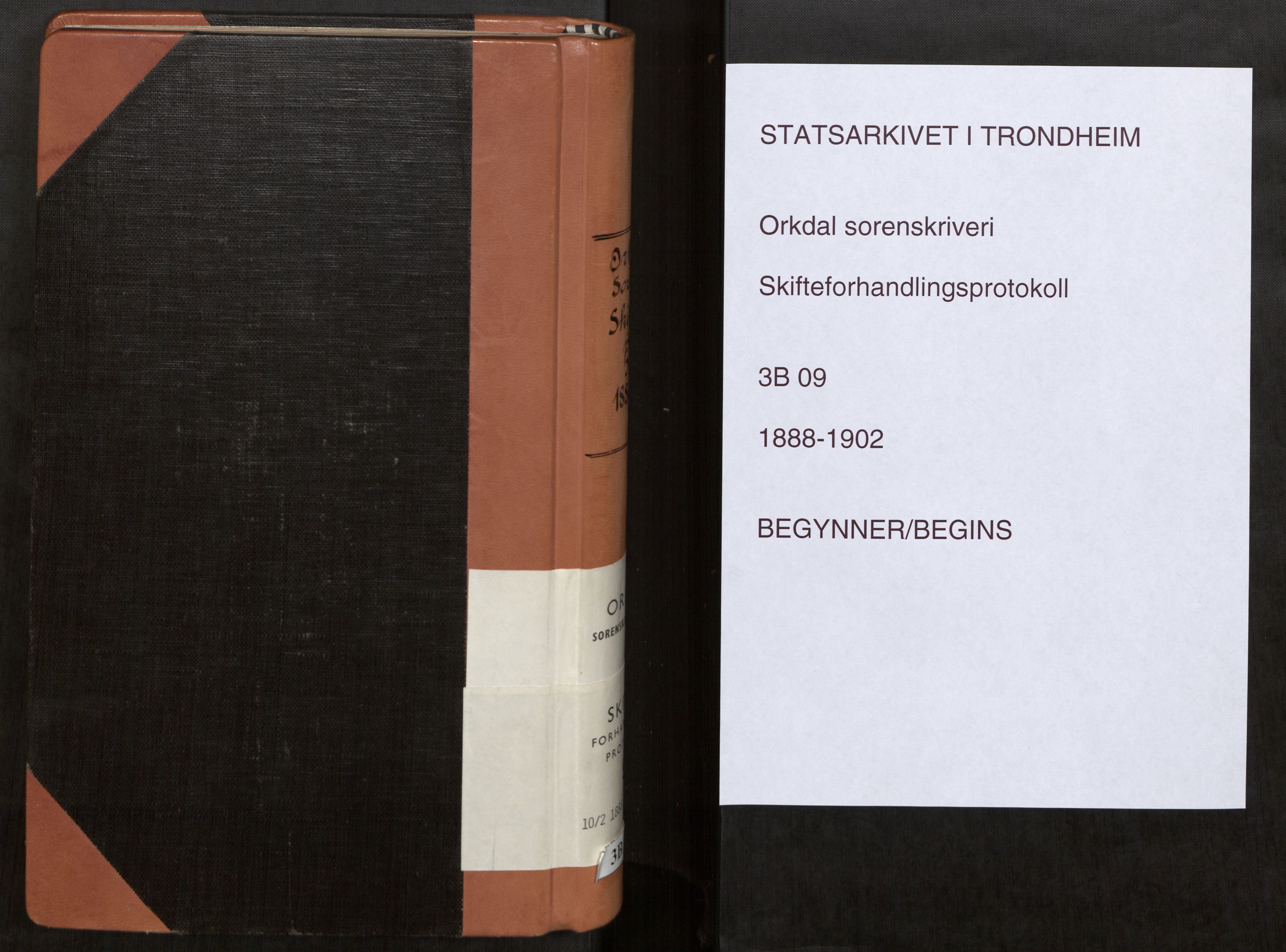 Orkdal sorenskriveri, SAT/A-4169/1/3/3B/L0009: Skiftebehandlingsprotokoll, 1888-1902