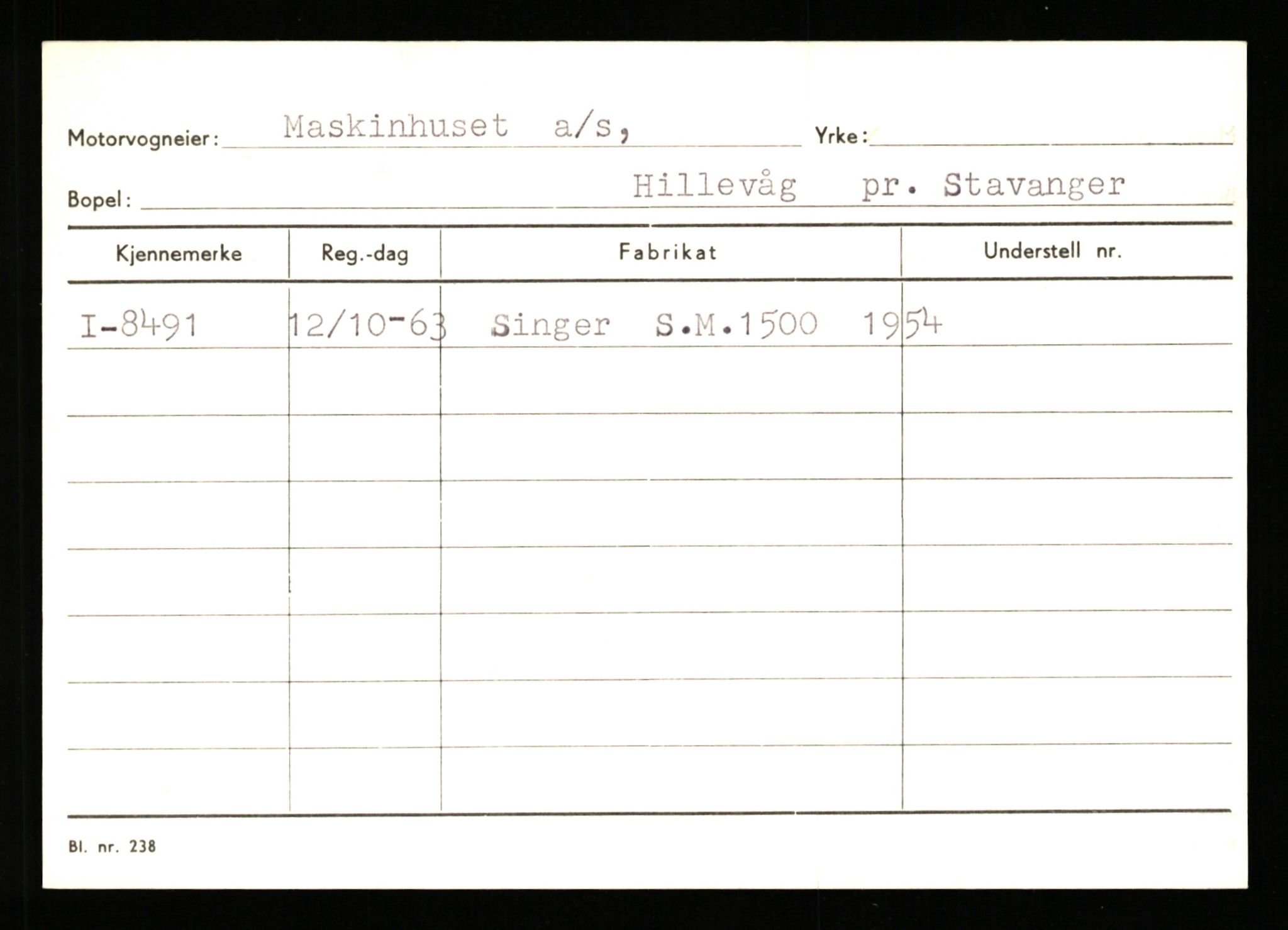 Stavanger trafikkstasjon, AV/SAST-A-101942/0/G/L0002: Registreringsnummer: 5791 - 10405, 1930-1971, p. 1621