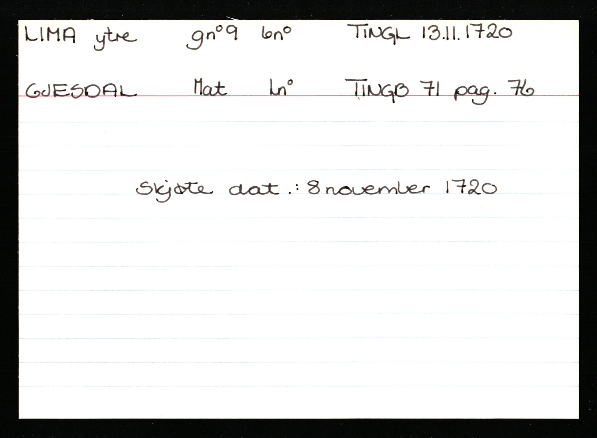 Statsarkivet i Stavanger, AV/SAST-A-101971/03/Y/Ym/L0035: Åstedskort sortert etter gårdsnavn: Leiranger - Lindanger, 1600-1950, p. 648
