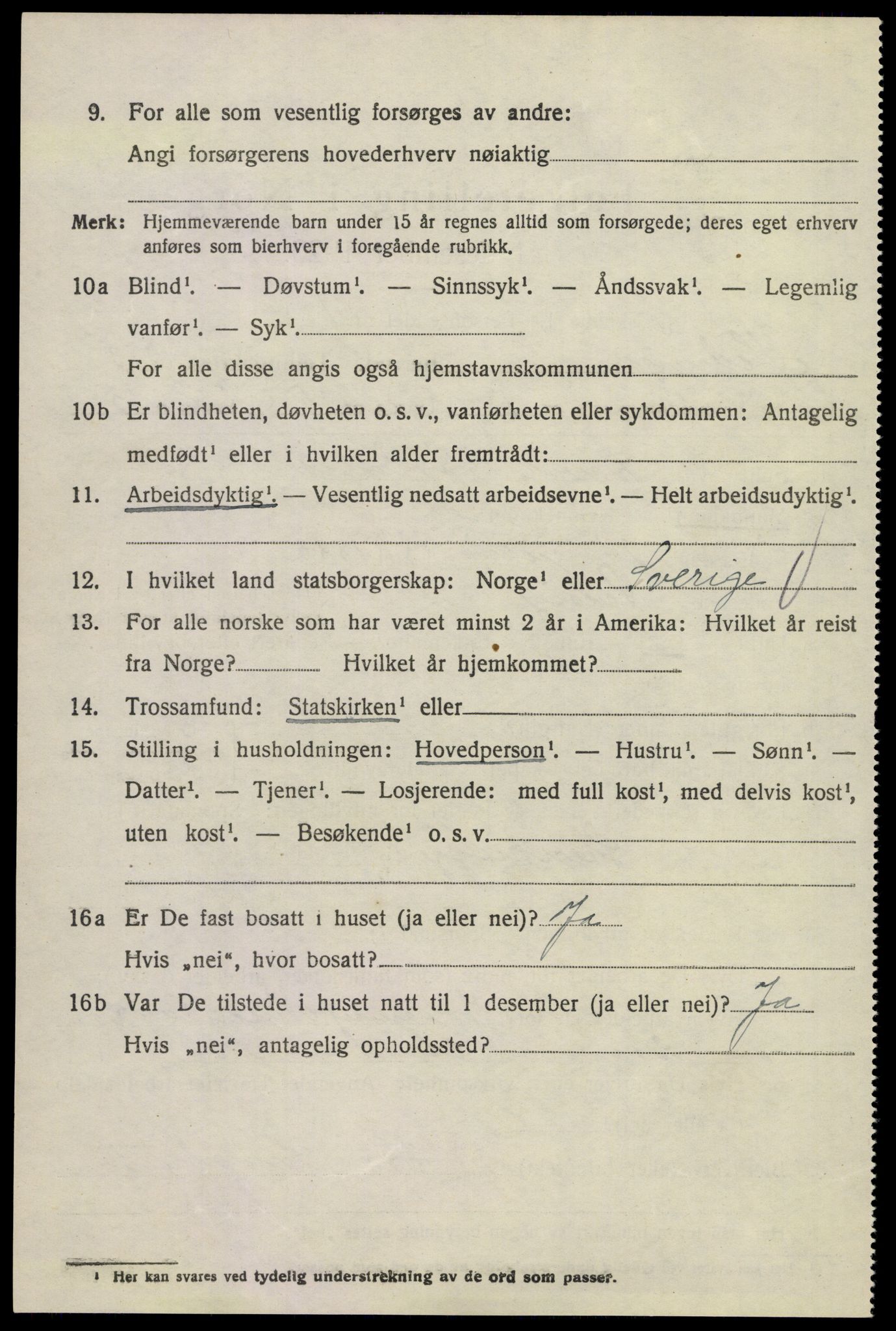 SAKO, 1920 census for Hedrum, 1920, p. 3468